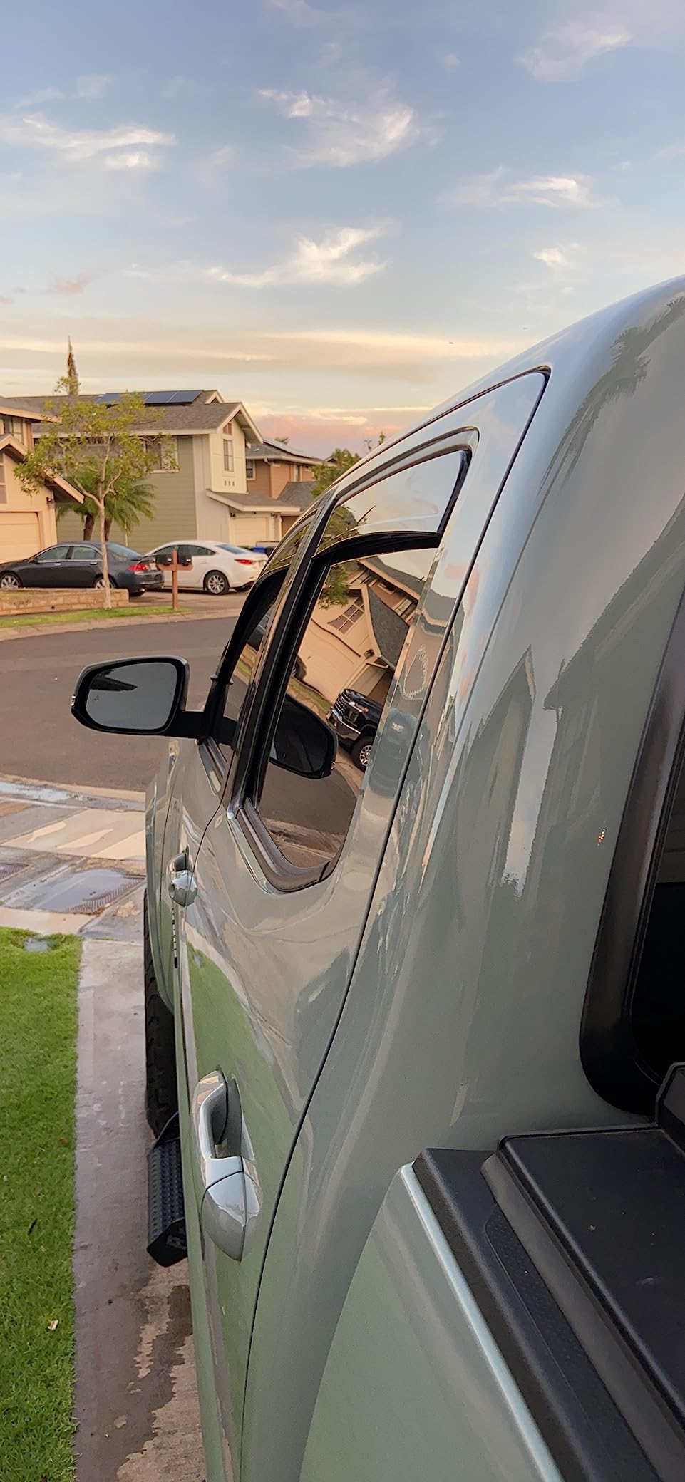 Auto Ventshade [AVS] In-Channel Rain Guards For 2016-2023 Toyota Tacoma DOUBLE/EXT CAB customer photo 2