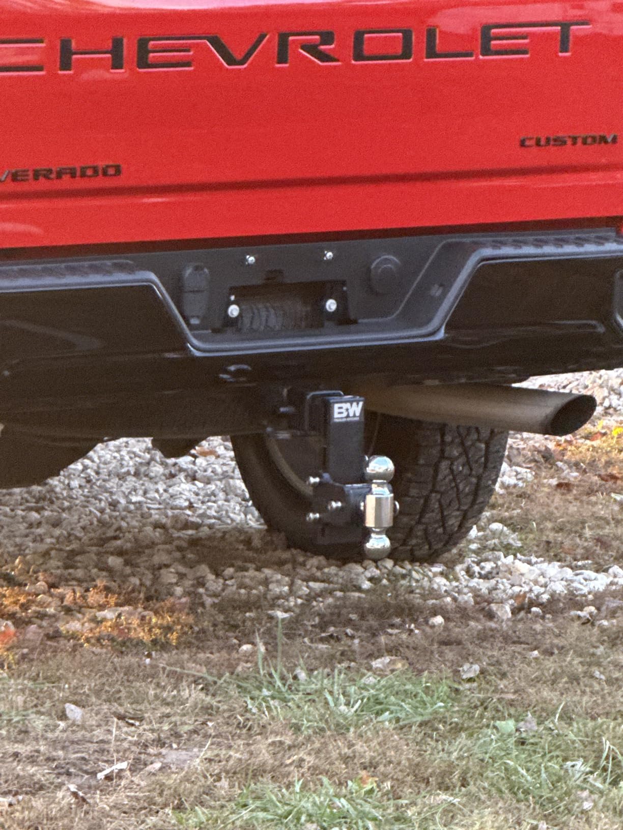 B&W Trailer Hitches Tow & Stow Adjustable Trailer Hitch Ball Mount - Fits 2.5