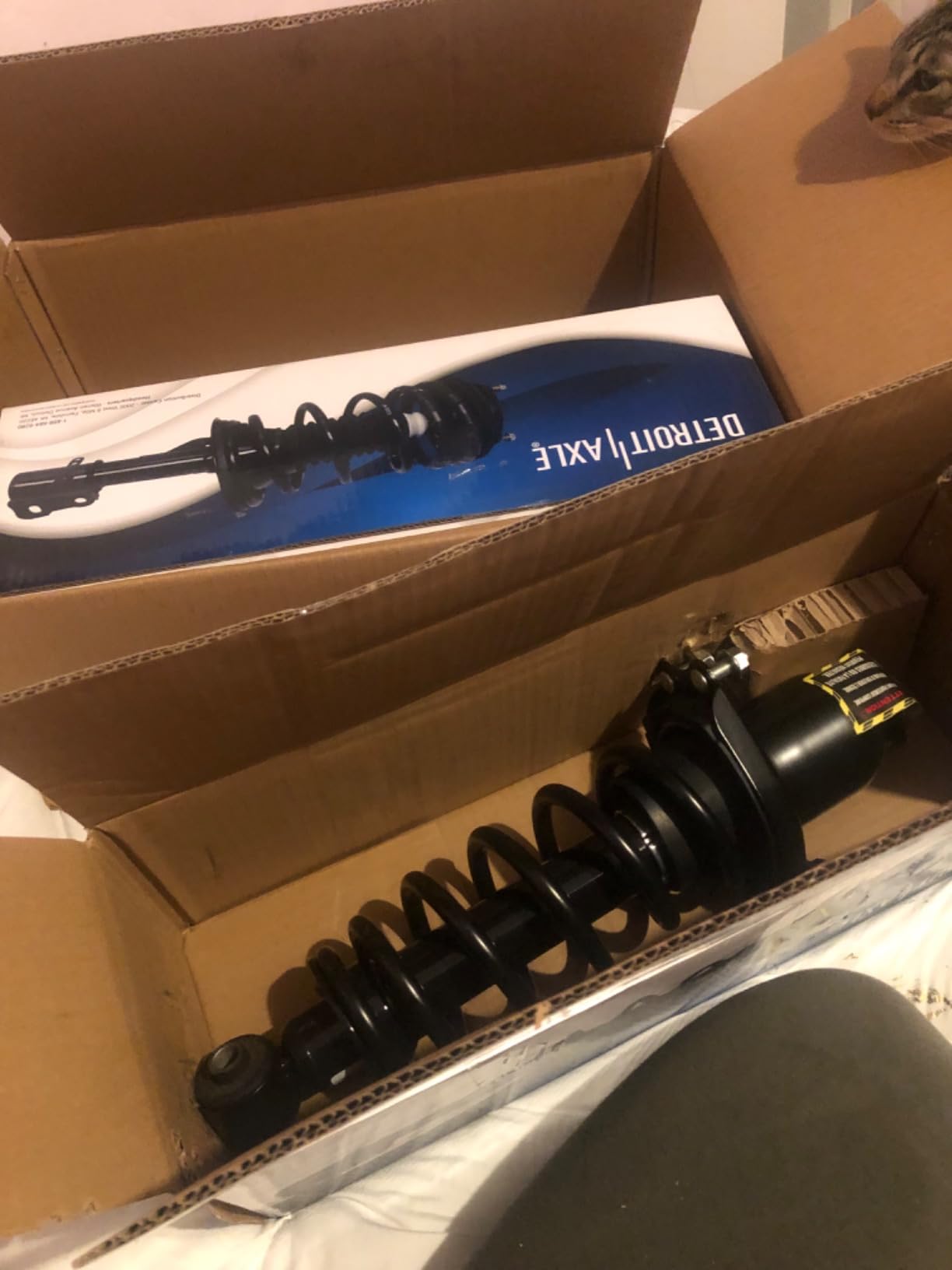 Detroit Axle - 2.4L Struts for 2008-2012 Honda Accord Sedan Coupe Complete 4 Front & Rear Struts with Coil Spring 2009 2010 2011 Replacement customer photo 1