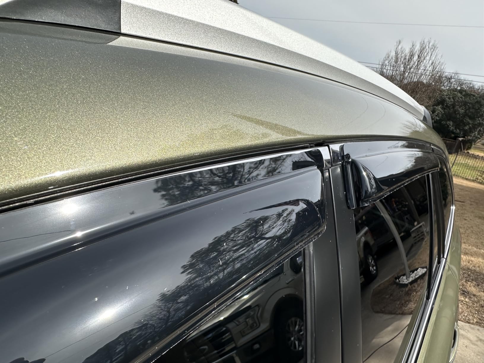 Auto Ventshade [AVS] Outside Mount Rain Guards for 2015-2019 Subaru Outback | Window Vent Visors, 4 pcs. - Smoke | 94376 customer photo 2