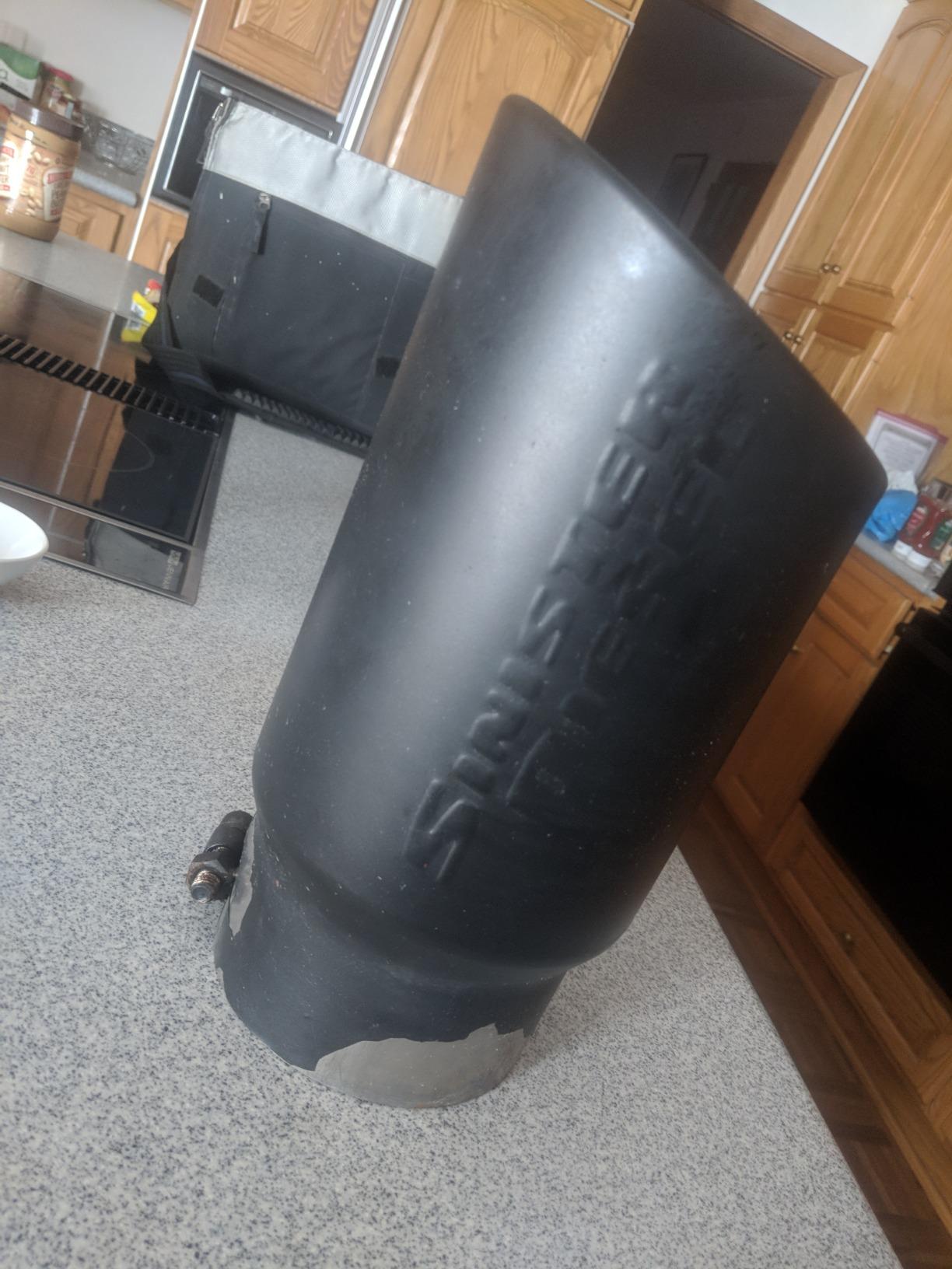 Sinister Diesel Black Ceramic Coated Exhaust Tip - 5