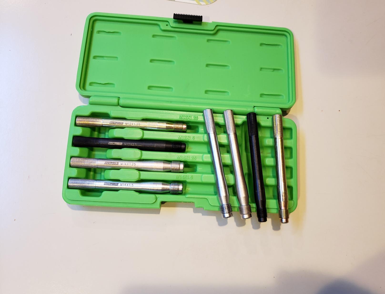 OEMTOOLS 24233 Wheel Stud Alignment Kit, Safe Wheel Alignment Tool, Wheel Hanger Color-Coded for Foreign and Domestic Vehicles, Wheel Fitment Tool 8-Piece Set customer photo 1