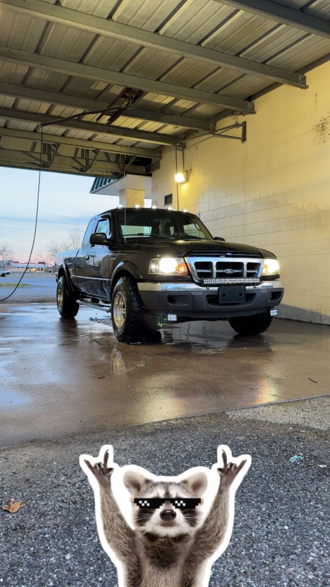 Xprite Smoke Lens Rooftop Cab Clearance Light, Roof Top Marker Running White LEDs Lights Kit Compatible with Pickups Trucks Ford Dodge Ram GMC Toyota Vans SUV POV Vehicle, 5Pcs customer photo 1