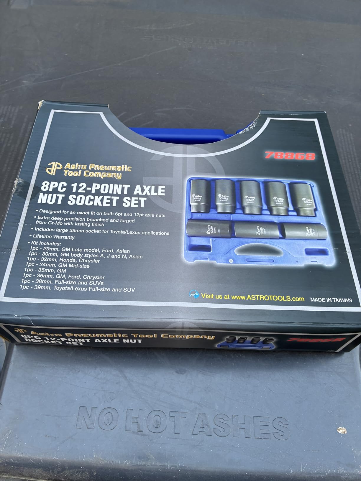 Astro Pneumatic Tool 78868 12-Point Axle Nut Socket Set (8 Piece) customer photo 2