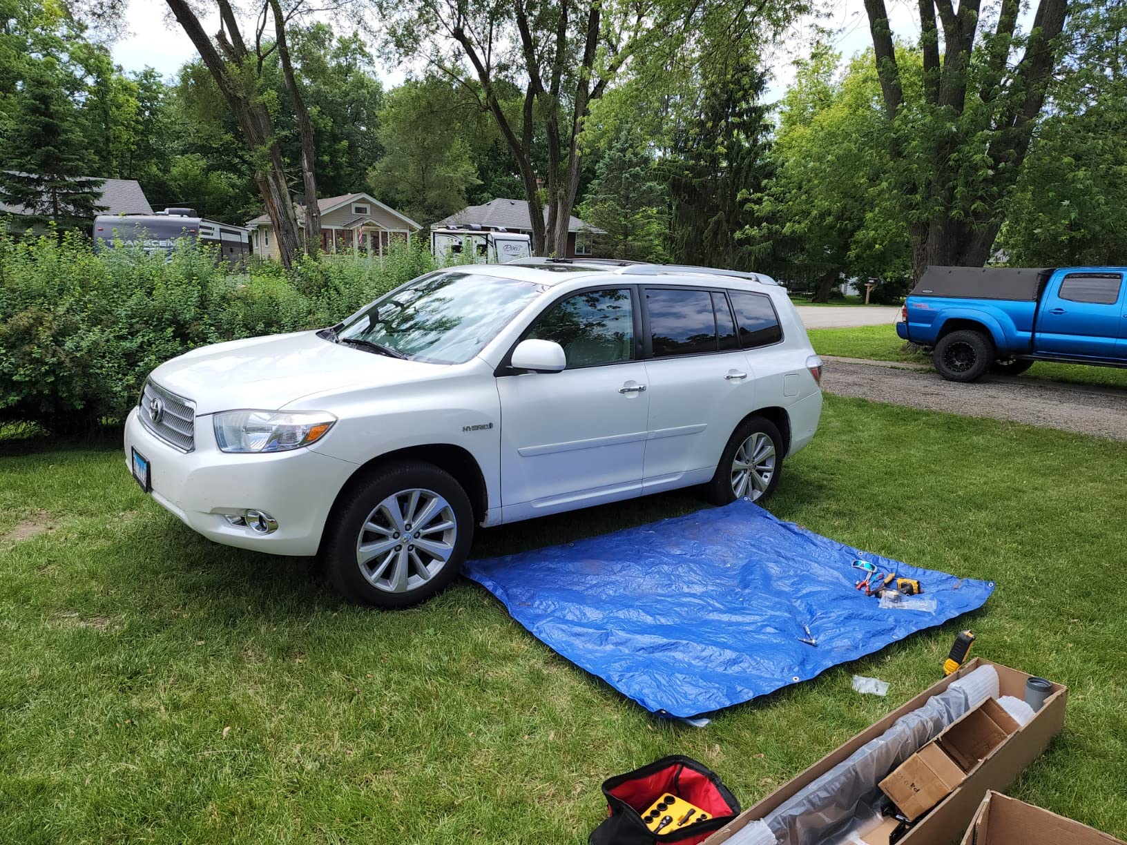APS Running Boards Style Compatible with Toyota Highlander 2008-2013 (Nerf Bars Side Steps Side Bars) customer photo 1