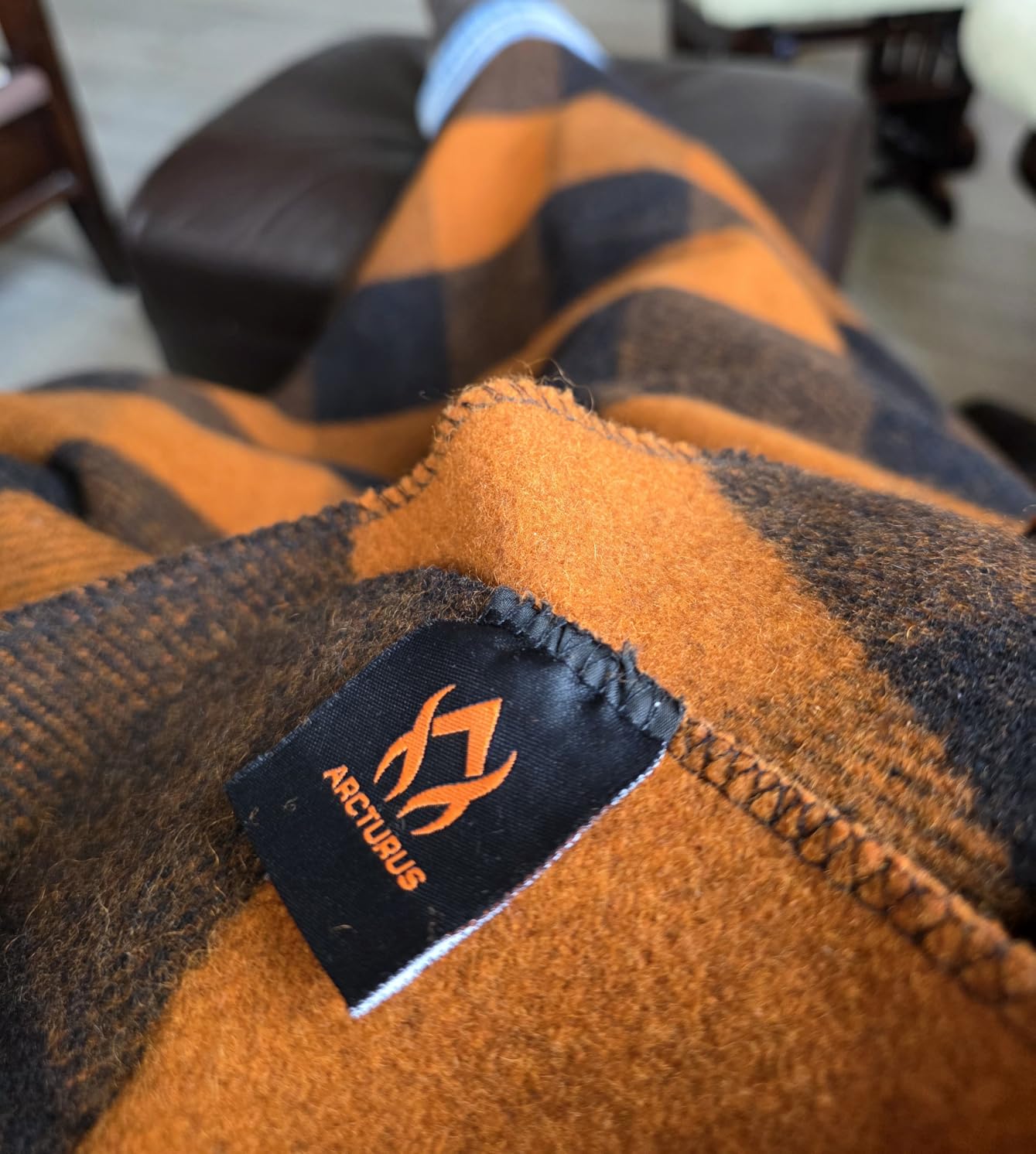 Arcturus Military Wool Blanket - Warm, Thick, Washable - Great for Outdoors, Camping, Stadium Blanket, Picnics, Travel - Car & Bushcraft Survival Kits customer photo 2