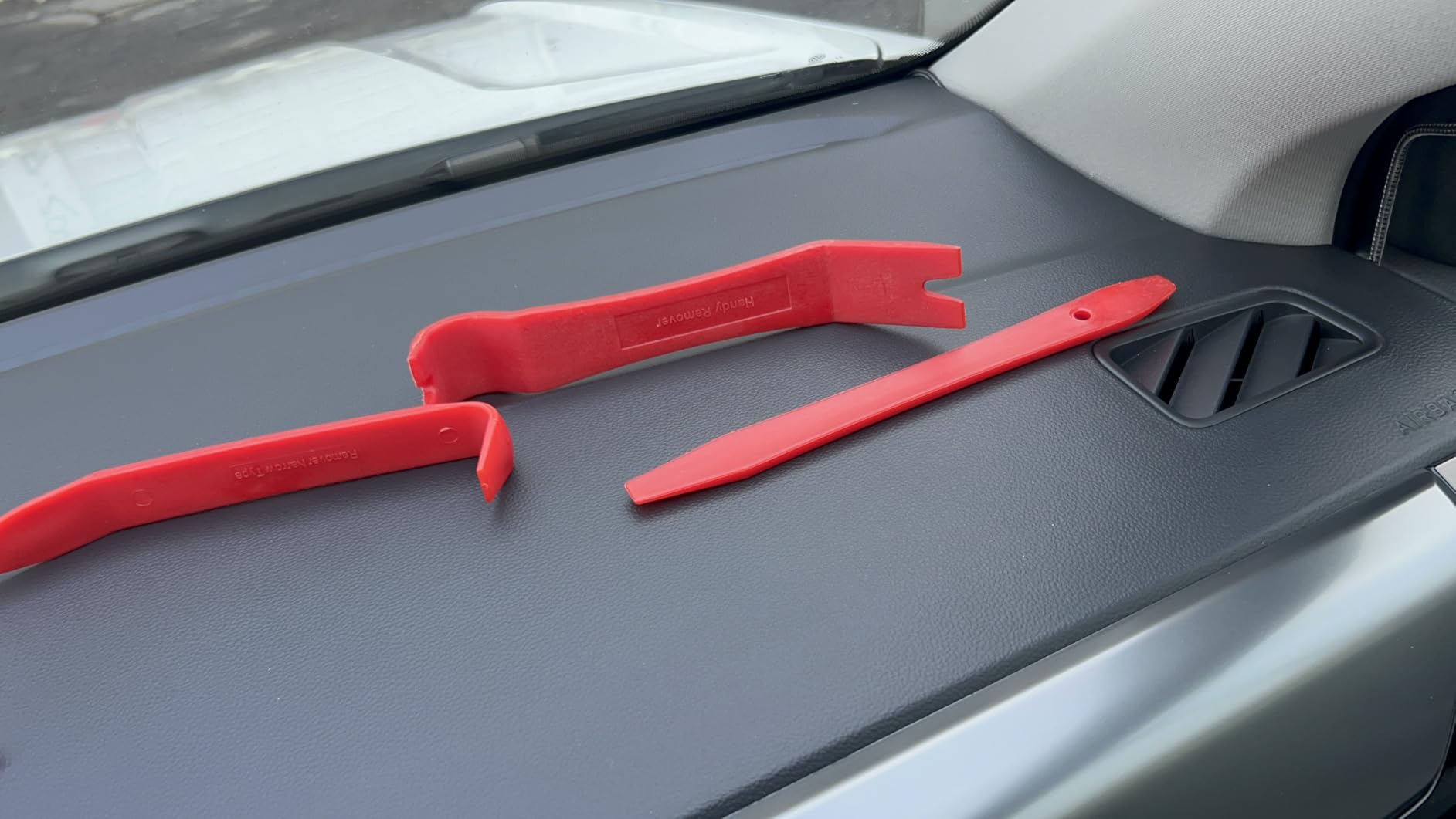Auto Trim Removal Tool Set (No Scratch Plastic Pry Tool Kit) - Auto Trim Tool Kit Car Tools, Easy Door Panel Removal Tool, Fastener Removal, Clip, Molding, Dashboards, Interior Trim Tools customer photo 2