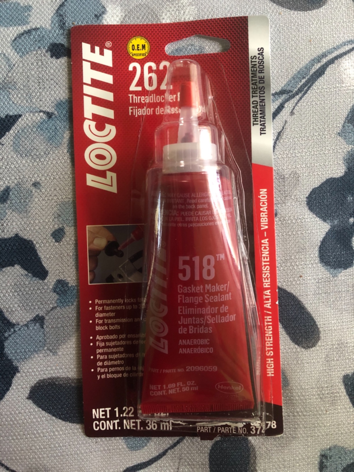 LOCTITE 518 Automotive Anaerobic Gasket Maker & Flange Sealant - Sensor-Safe, Low Odor, Non-Corrosive - 50 ml customer photo 2
