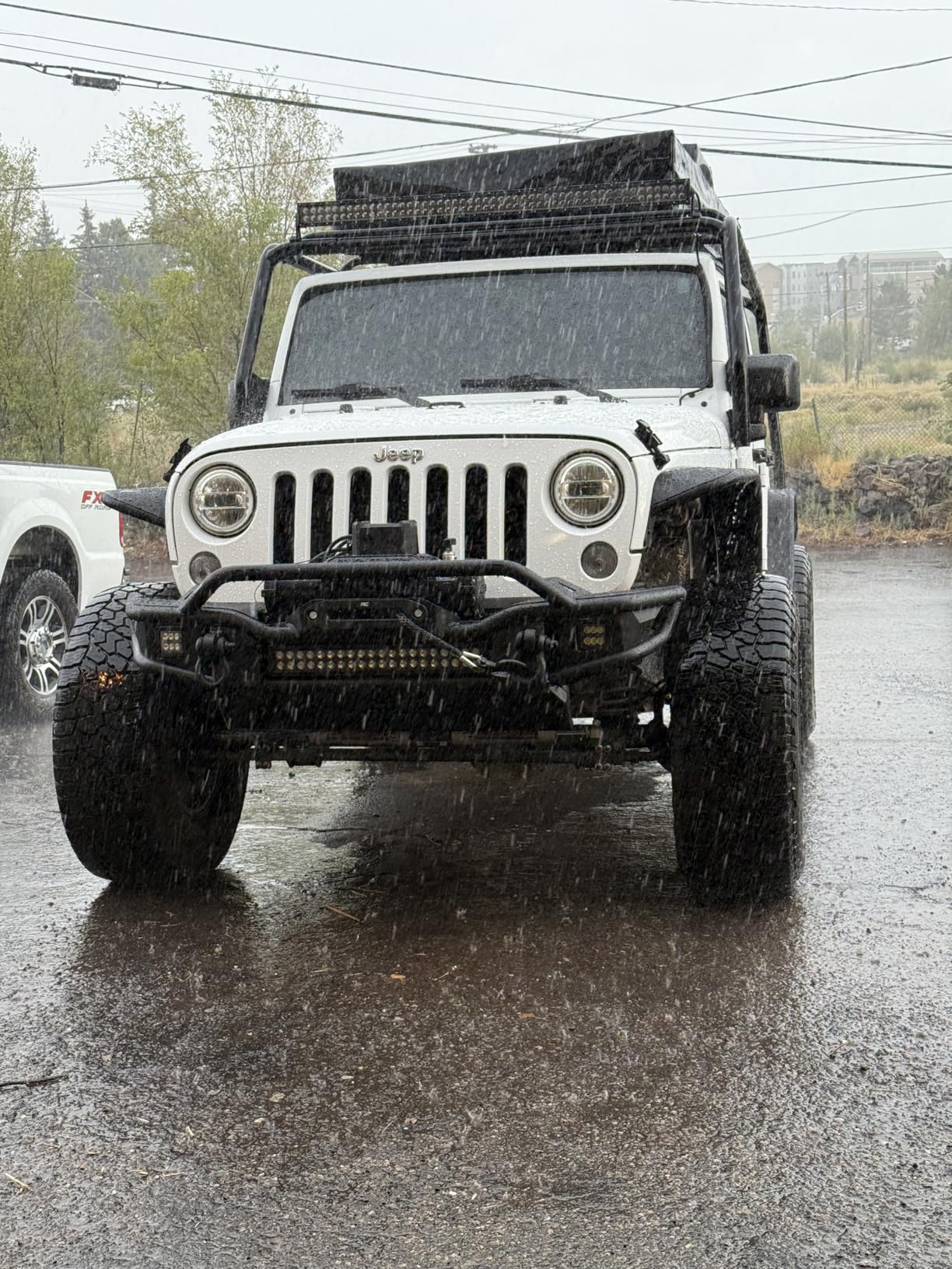 Rough Country Front Forged Adjustable Track Bar for 2007-2018 Wrangler JK - 1179 customer photo 1