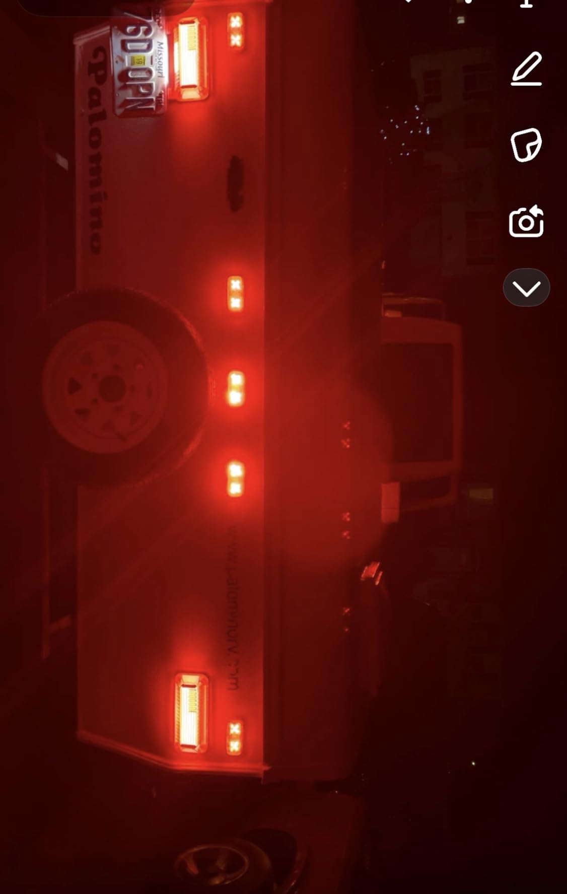Partsam 14x Trailer RV Marker LED Light Double Bullseye 10 Diodes Clearance Light Red/Amber,[DOT Approved] 4x2 Tiger Eye/Double Bubble 12V Rectangular LED Side Marker Light Surface Mount Camper Truck customer photo 1