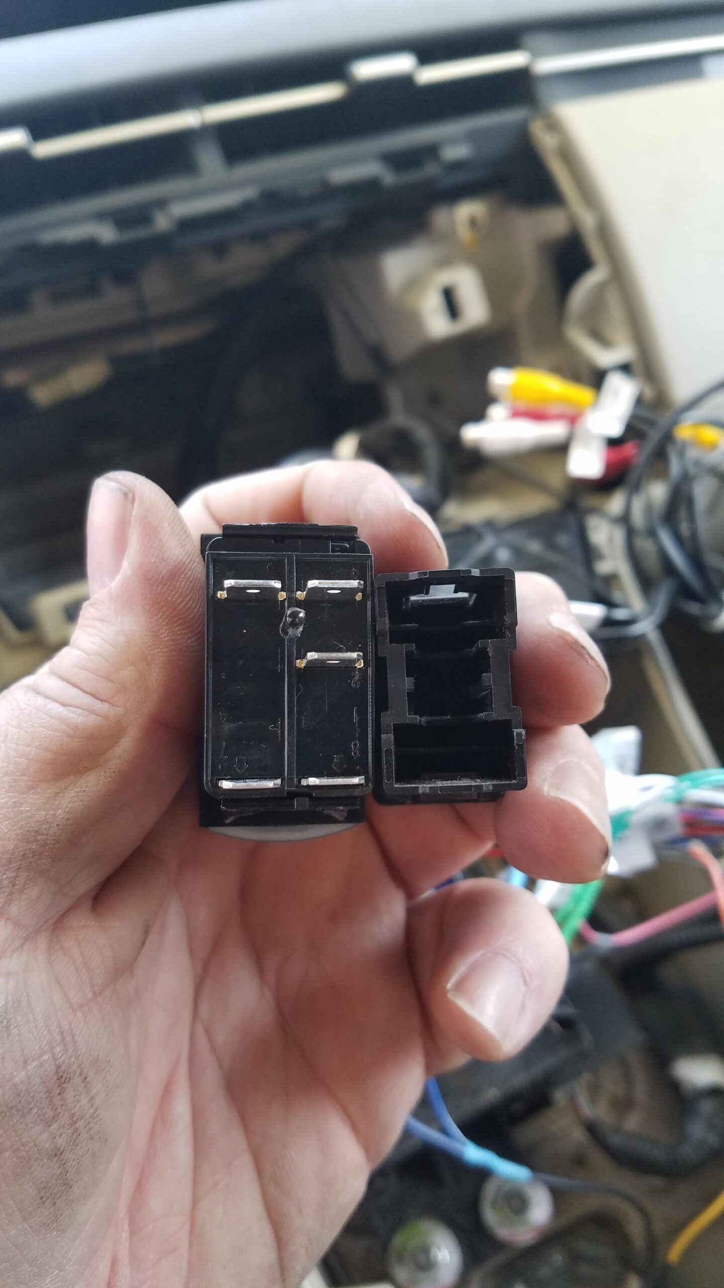 Nilight LED Light Bar Rocker Switch Stereo Rocker Switch 5 Pin Laser On/Off Switch 20A/12V 10A/24V Switch Jumper Wires Set(90006B), Blue customer photo 1