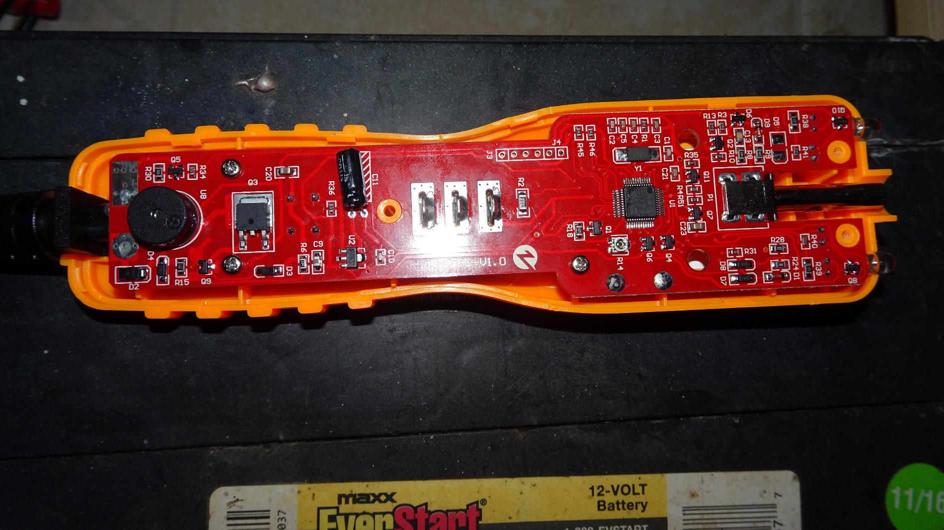 KM10 Power Circuit Probe Kit, 12V 24V Automotive Circuit Tester, Digital Multimeter, Short Finder, AC/DC Voltage Tester, Diode & Resistance, Current Probe Component Activation, 20FT+20FT Cable customer photo 2