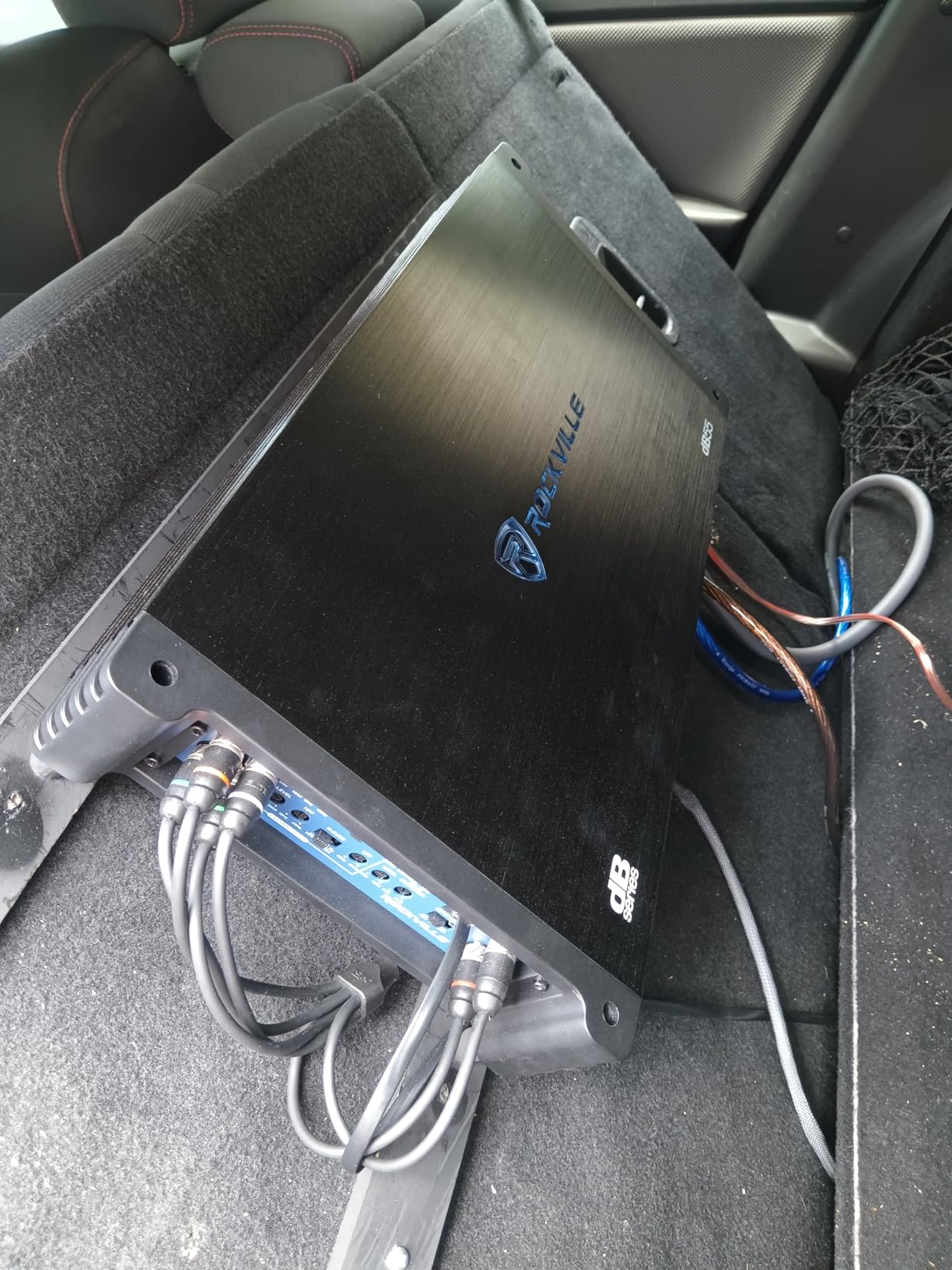 Rockville dB55 4000W 5-Channel 2-Ohm Car Amplifier, High-Speed MOSFET, Adjustable Crossover, LED, Remote Sub Control, Perfect for Car Audio and Subs customer photo 1