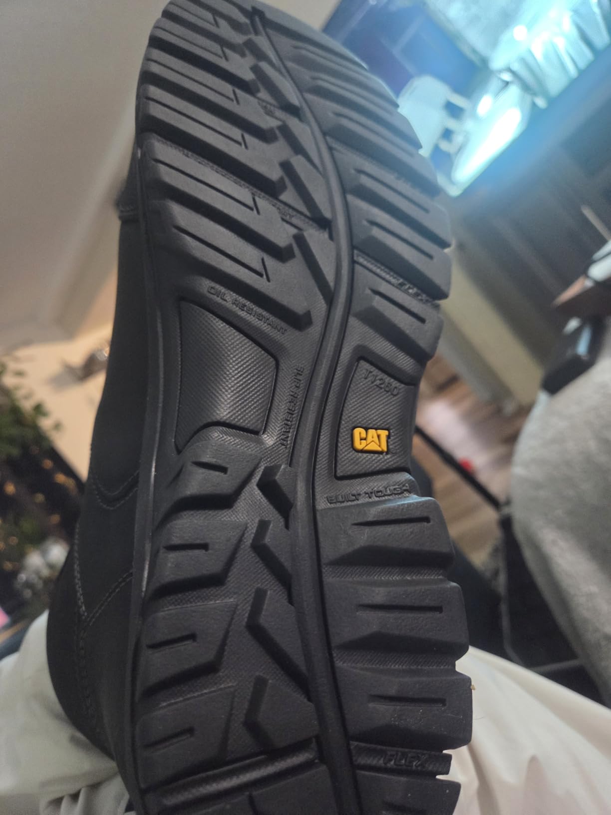 CAT Men's Threshold Waterproof Steel Toe Work Boot customer photo 1