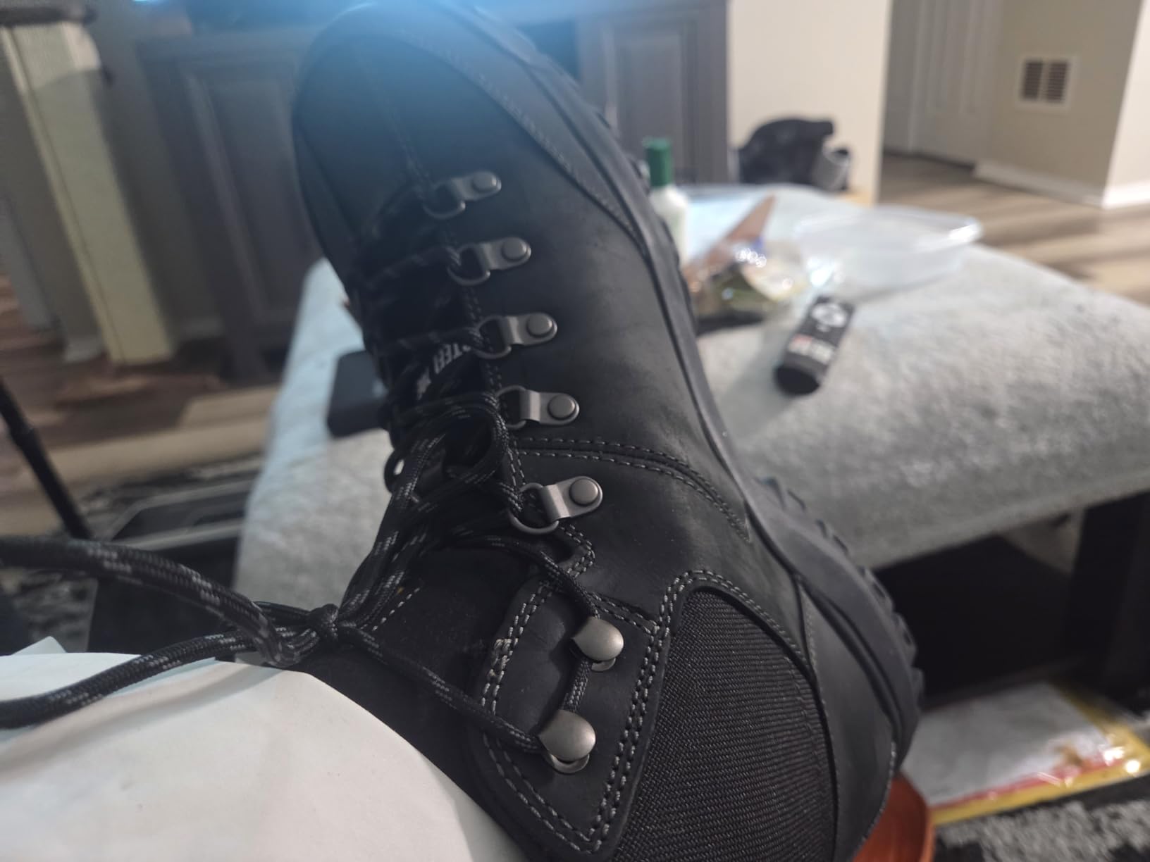 CAT Men's Threshold Waterproof Steel Toe Work Boot customer photo 2