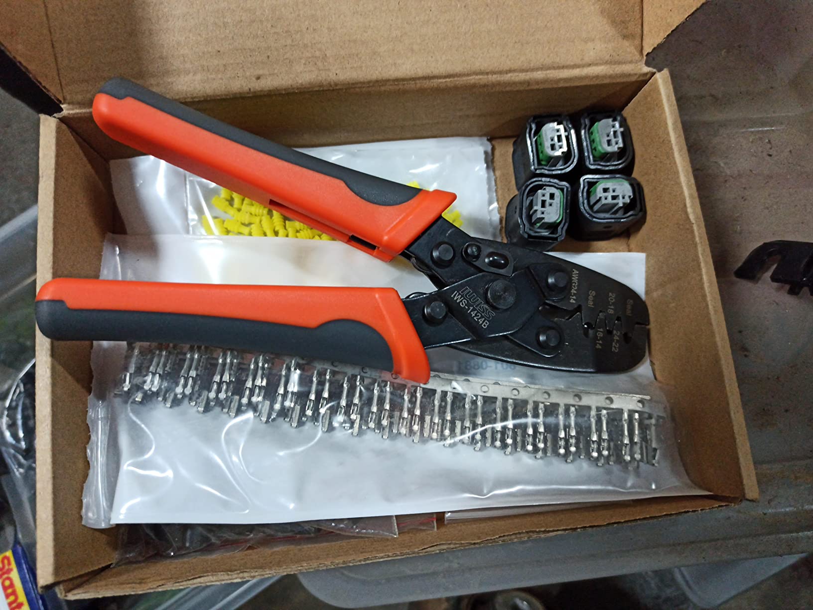 iCrimp Weather Pack Sealed Connector Crimping Tool - Wire Crimper for Delphi Metri-Pack 150, 280 & Weather-Pack Terminals AWG24-14 customer photo 2