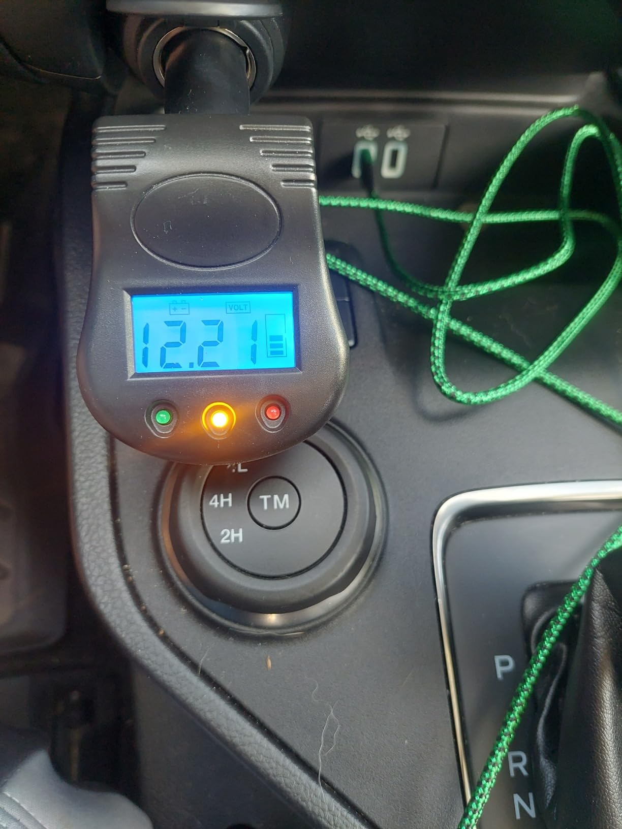 12V Plug in Car Battery and Charging System Tester, Test Car Power Condition & Alternator Charging(LCD Display Car Battery Monitor Voltmeter) customer photo 2