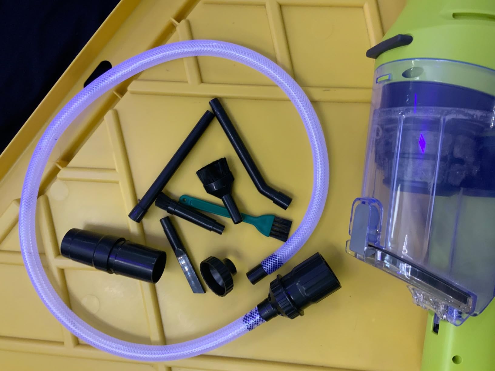 EZ SPARES Vacuum Crevice Attachment Kit, Micro Cleaning Tools for Keyboard, Crevice, Car, Vents & Tight Spaces, Compatible with Most Universal 1-1/4 Inch Hose Vacuums customer photo 1