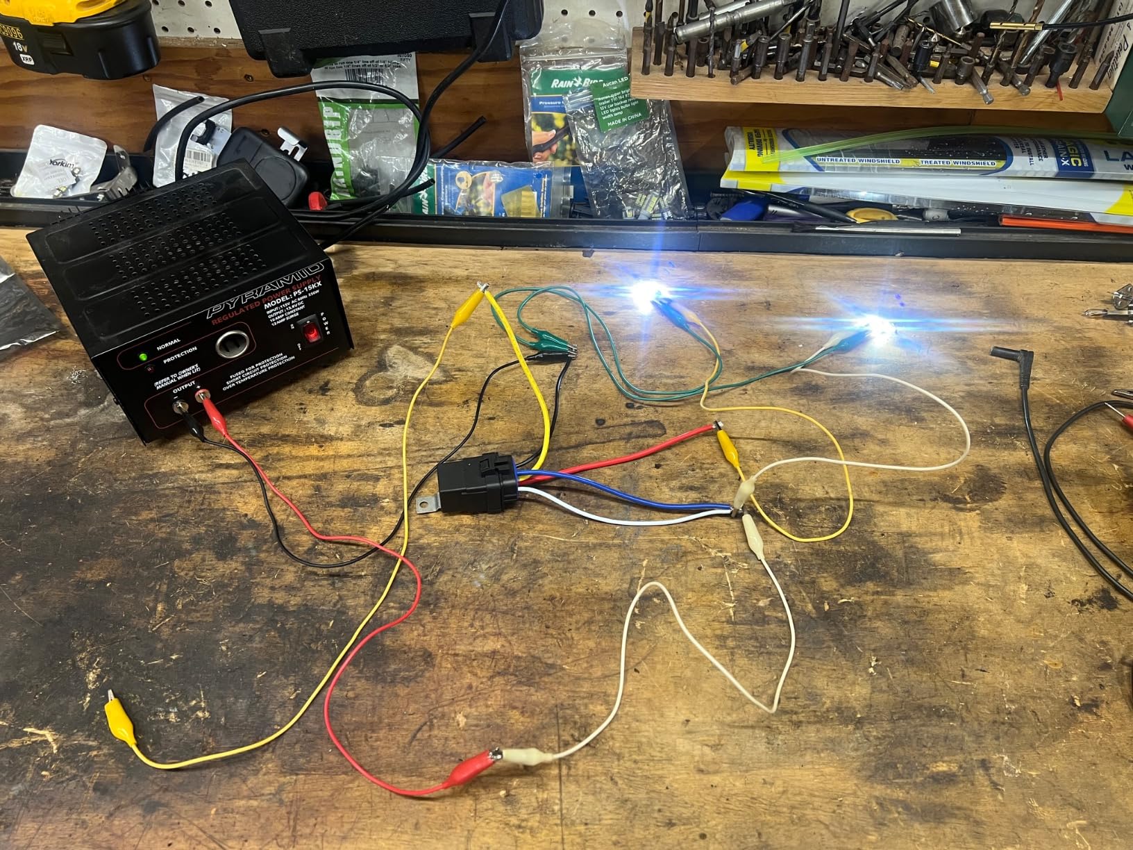 irhapsody 5 Pack 40/30 AMP 12V DC Waterproof Relay Kit with Heavy-Duty Pigtail, 5-PIN SPDT Automotive Relay customer photo 1