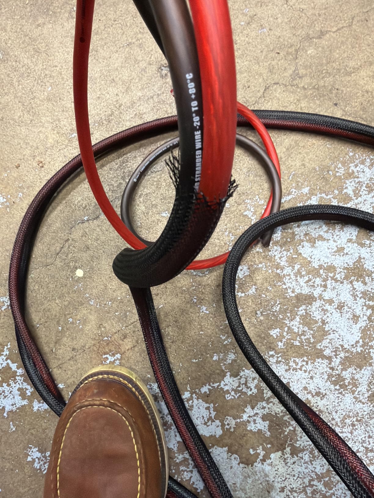 100ft - 1/4 inch PET Expandable Braided Sleeving - Black - Alex Tech Braided Cable Sleeve customer photo 2