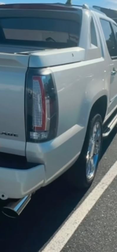 RP Remarkable Power, 4 inch Exhaust Tip, Inlet 6 Outlet Stainless Steel Tailpipe Tip Bolt on, 15 Overall Length Polished Chrome Rolled Edge Muffler Pipe Universal fit Diesel Truck customer photo 1