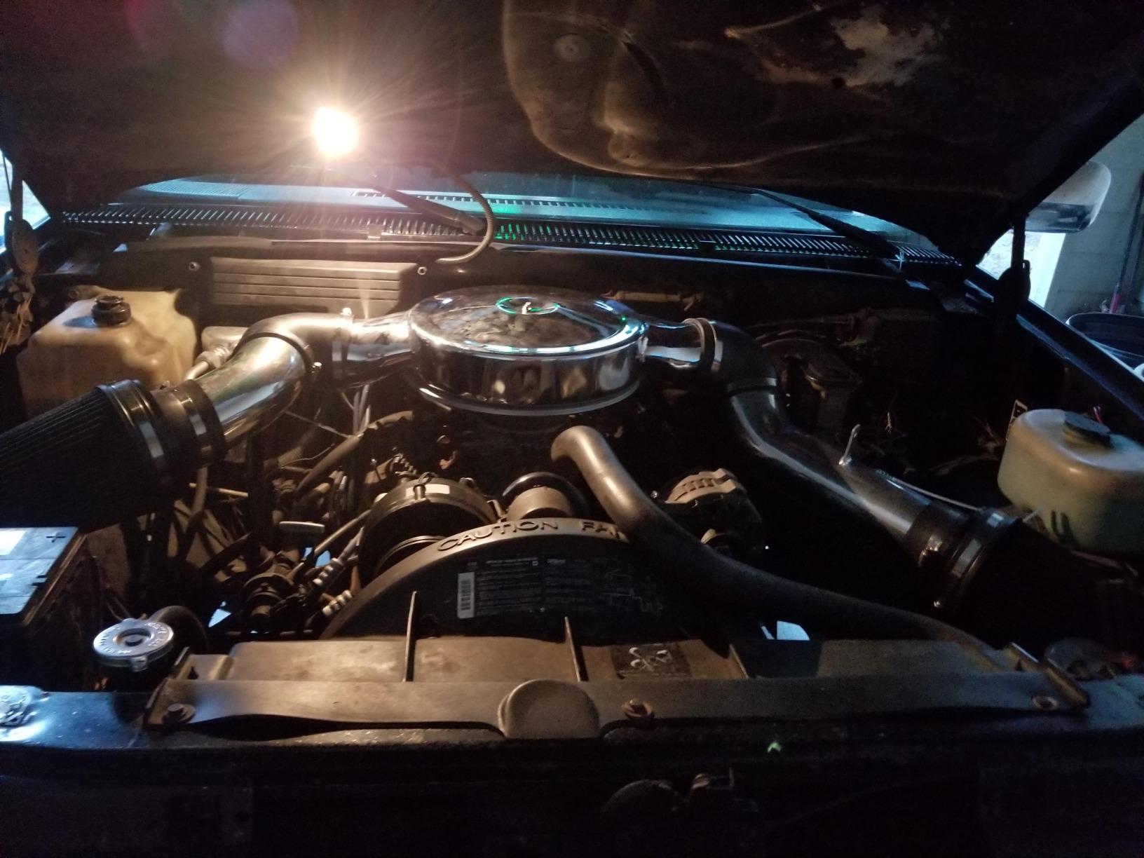 Throttle Body Spacer Helix Bore TBI Fits with Chevy GMC 87-95 1500 5.7L 200-540 customer photo 1