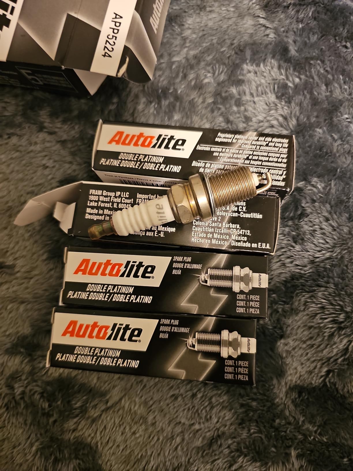Autolite APP5224 Double Platinum Automotive Replacement Spark Plugs (4 Pack) customer photo 1