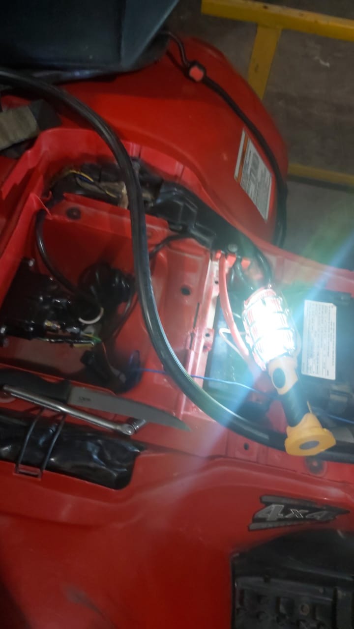 12V 250A Winch Solenoid Relay Contactor & Winch Rocker Thumb Switch Combo with Handlebar Control Kit Compatible with ATV UTV 3000lbs-5000lbs Polaris 800 1000 customer photo 2