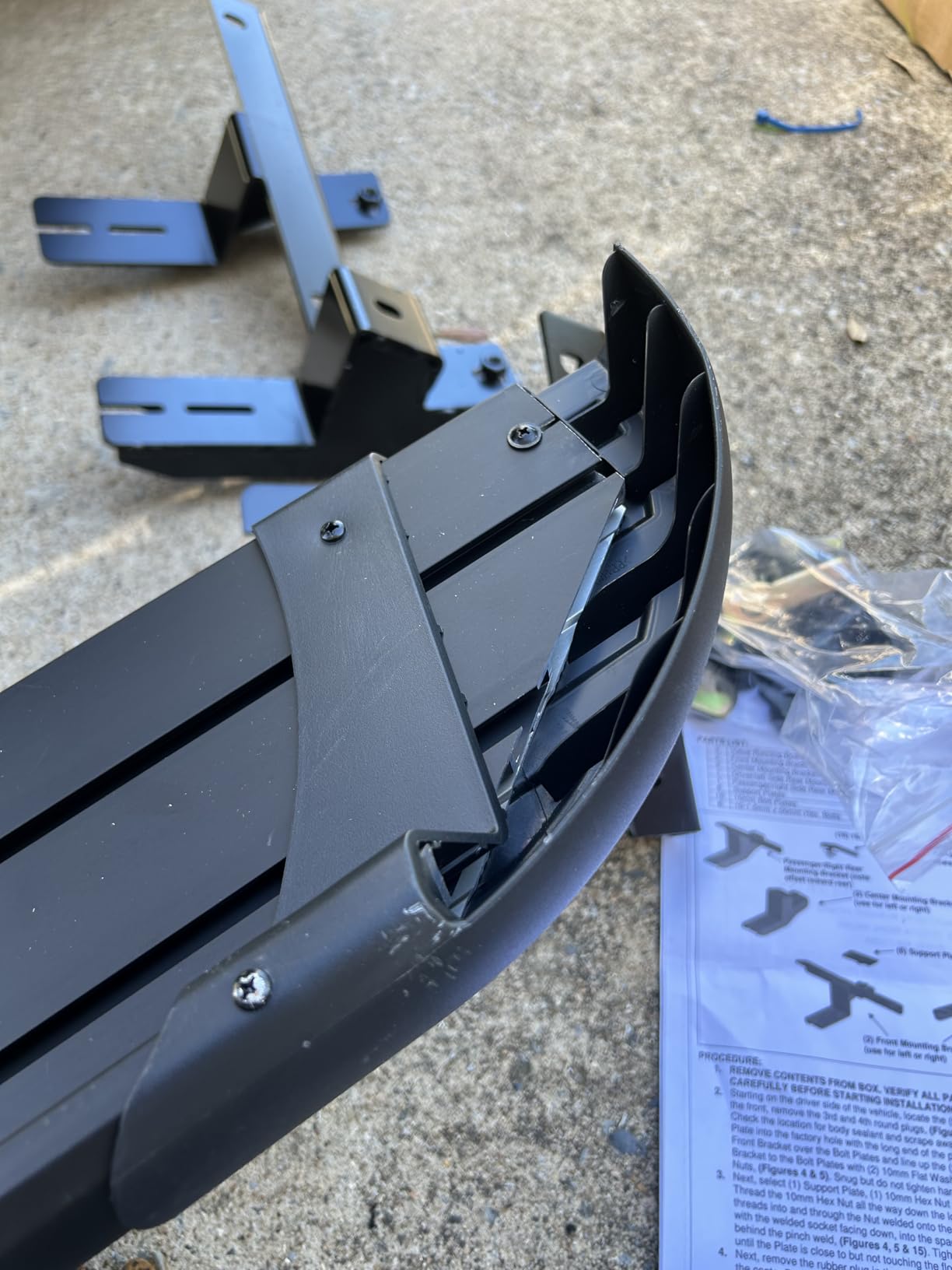 TAC Aluminum SUV Black Running Boards Fit 2014-2019 Toyota Highlander, Side Steps & Nerf Bars (2 Pieces) customer photo 2