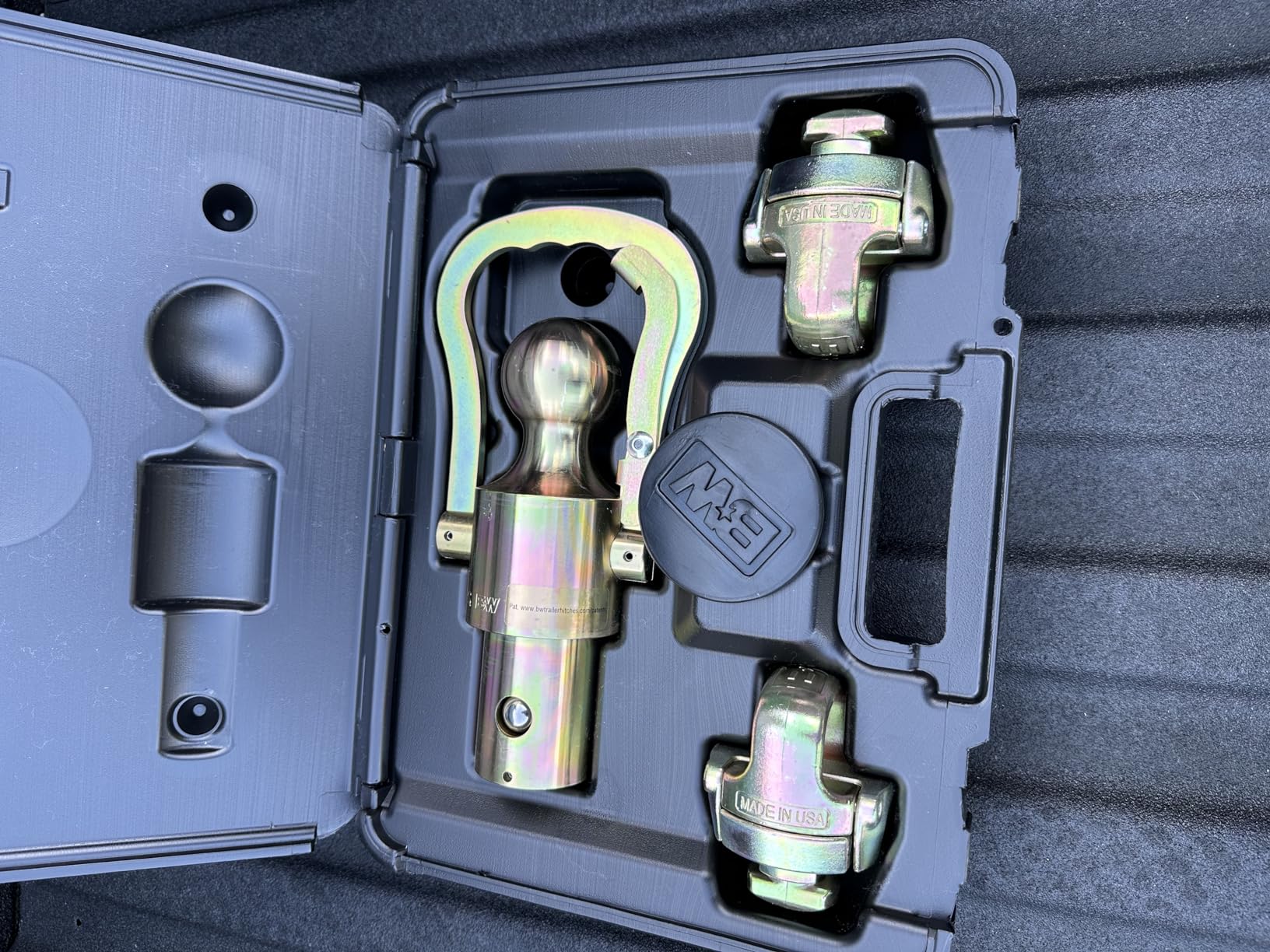 B&W Trailer Hitches American-Made OEM Gooseneck Ball & Safety Chain Kit for Ford, GM, Nissan - GNXA2061 customer photo 2