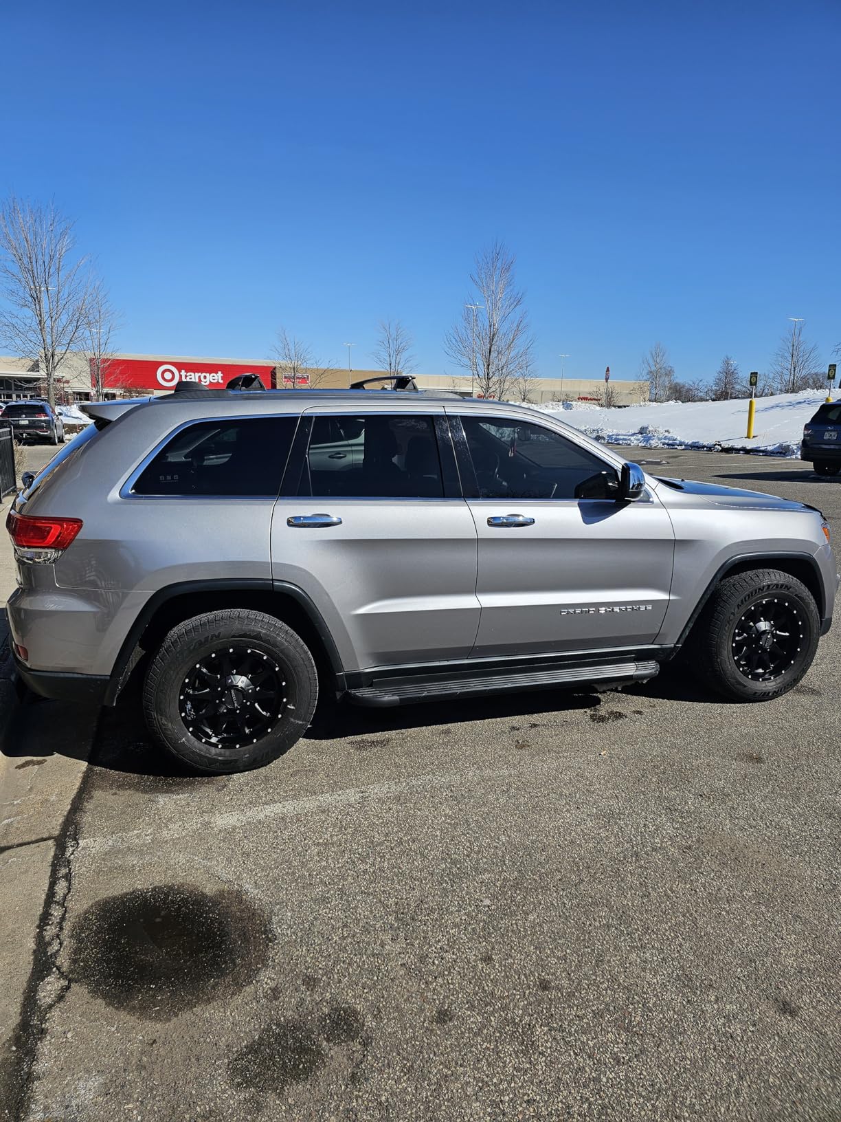 TAC Running Boards Fit 2011-2021 Jeep Grand Cherokee Value Aluminum SUV Black Nerf Bars Rock Panel 2Pcs customer photo 2