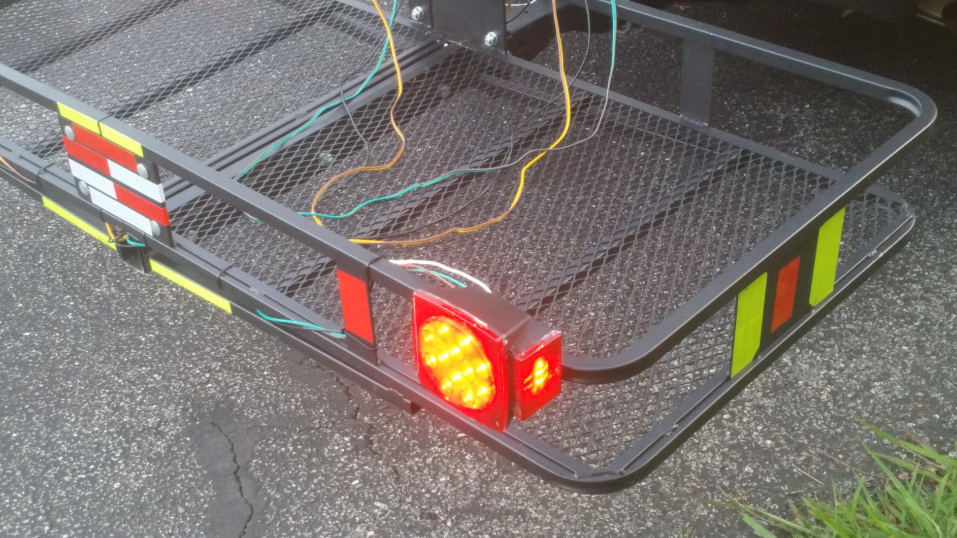 True Mods 4 Pin Flat Trailer Light Wiring Harness Kit [Wishbone-Style] [SAE J1128 Rated] [25' Male & 4' Female] [18 AWG Color Coded Wires] 4 Way Flat 5 Wire Harness for Utility Boat Lights customer photo 2