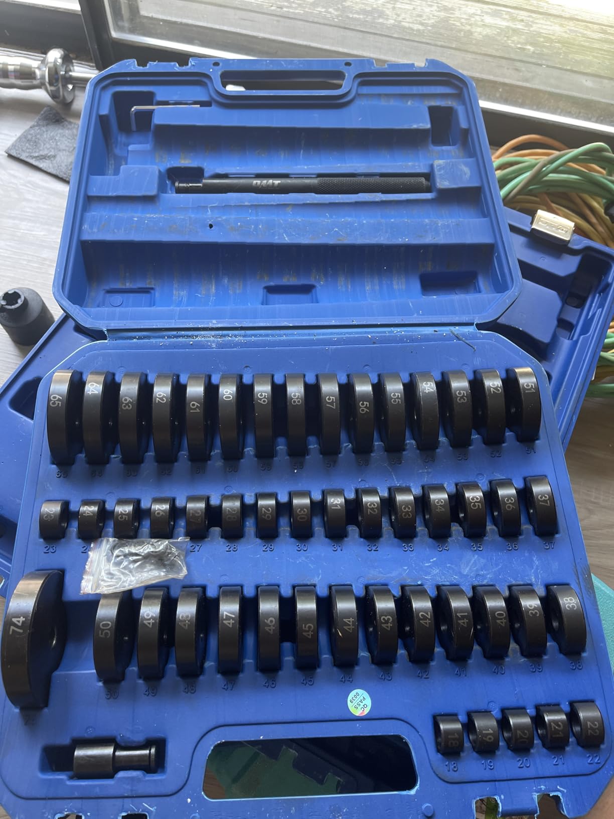 Orion Motor Tech 52-in-1 Custom Bushing Driver Tool Set and Transmission Wheel Axle Bearing Race Seal Installer Remover customer photo 1