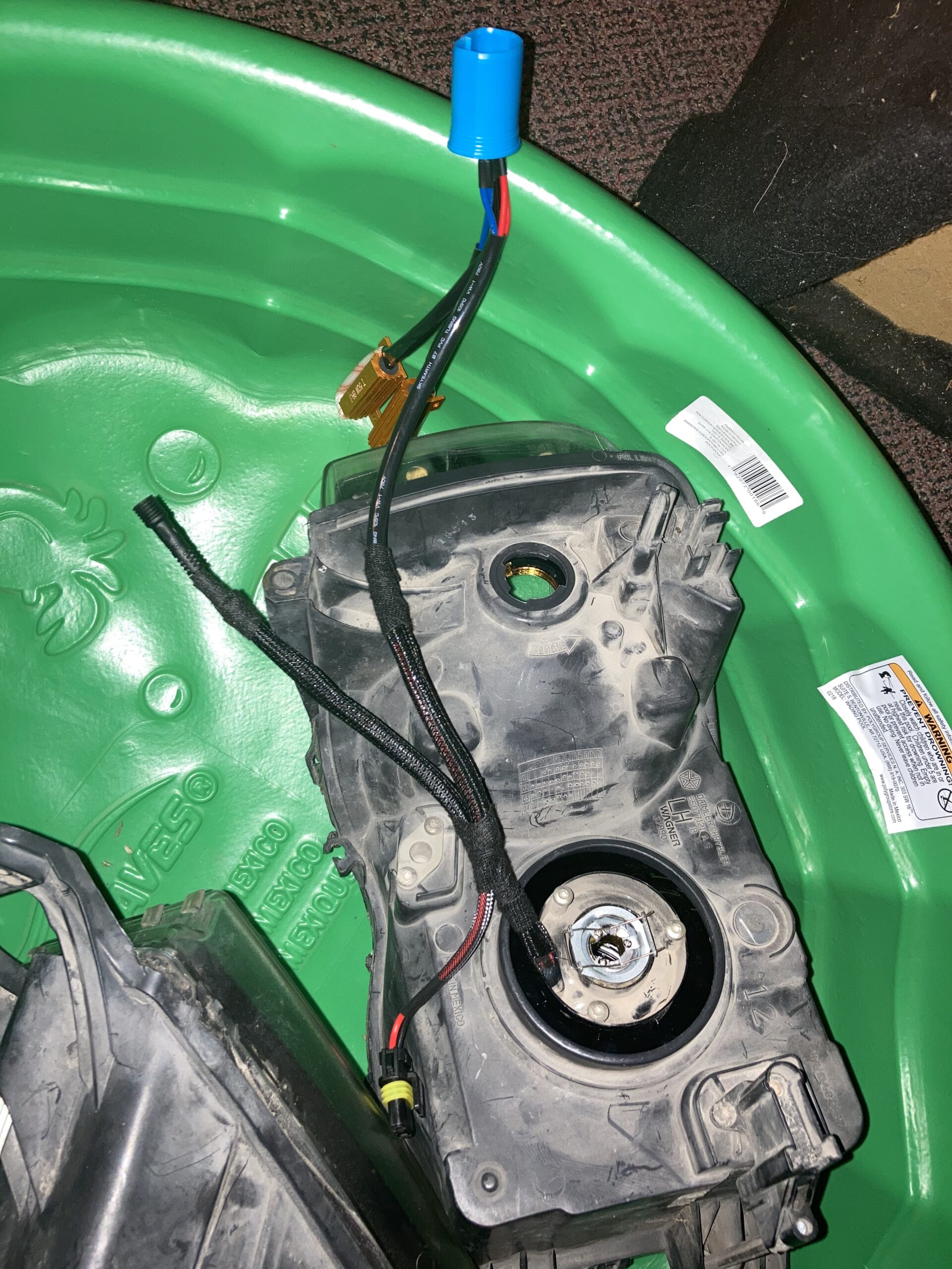 MICTUNING 2PCS 10FT 4 Pin Extension Cables - Exclusive for 2nd-Gen RGB Rock Lights and P1Y P1s P1C P8 Series Switch Panel Connection customer photo 1