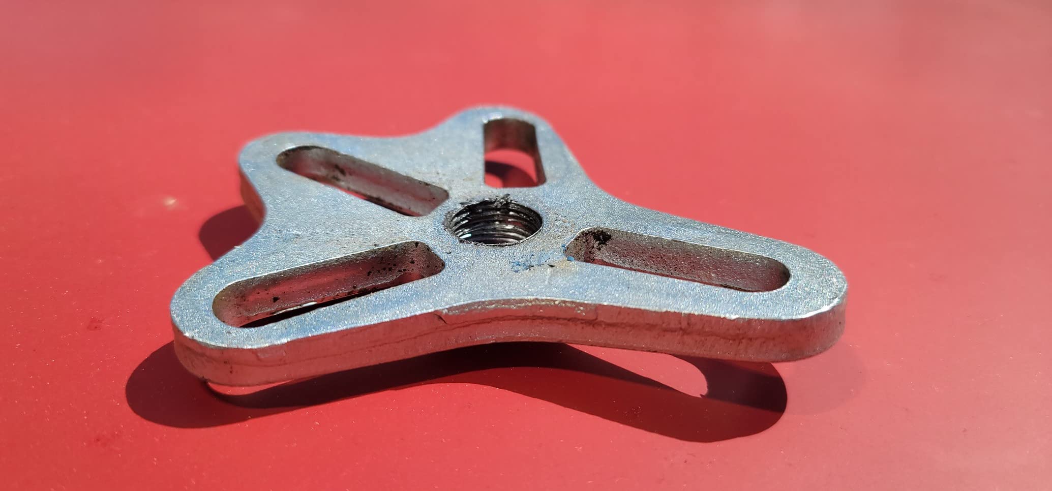 DASBET 46PCS Harmonic Balancer Puller Set, Steering Wheel Puller Kit Steering Wheel Flywheel Crankshaft Pulley Puller Crankshaft Pulleys and Gears for Most Cars, Pickups, SUVs (Red) customer photo 1