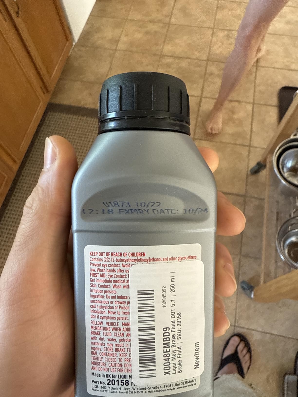 Liqui Moly Brake Fluid DOT 5.1 | 250 ml | Brake Fluid | SKU: 20158 customer photo 1