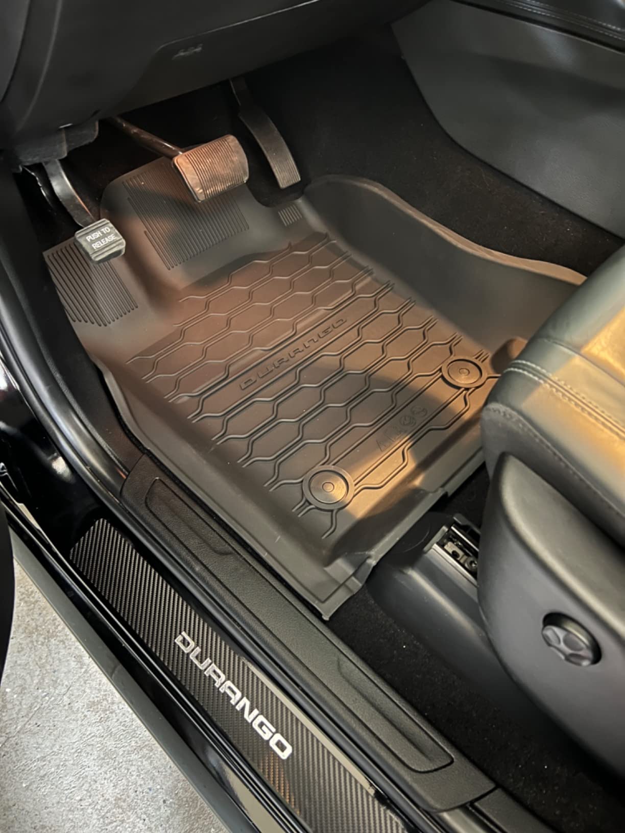 DODGE DURANGO All-Weather Black Deep Molded Front AND Rear Floor Liner - OEM Mopar Style customer photo 1