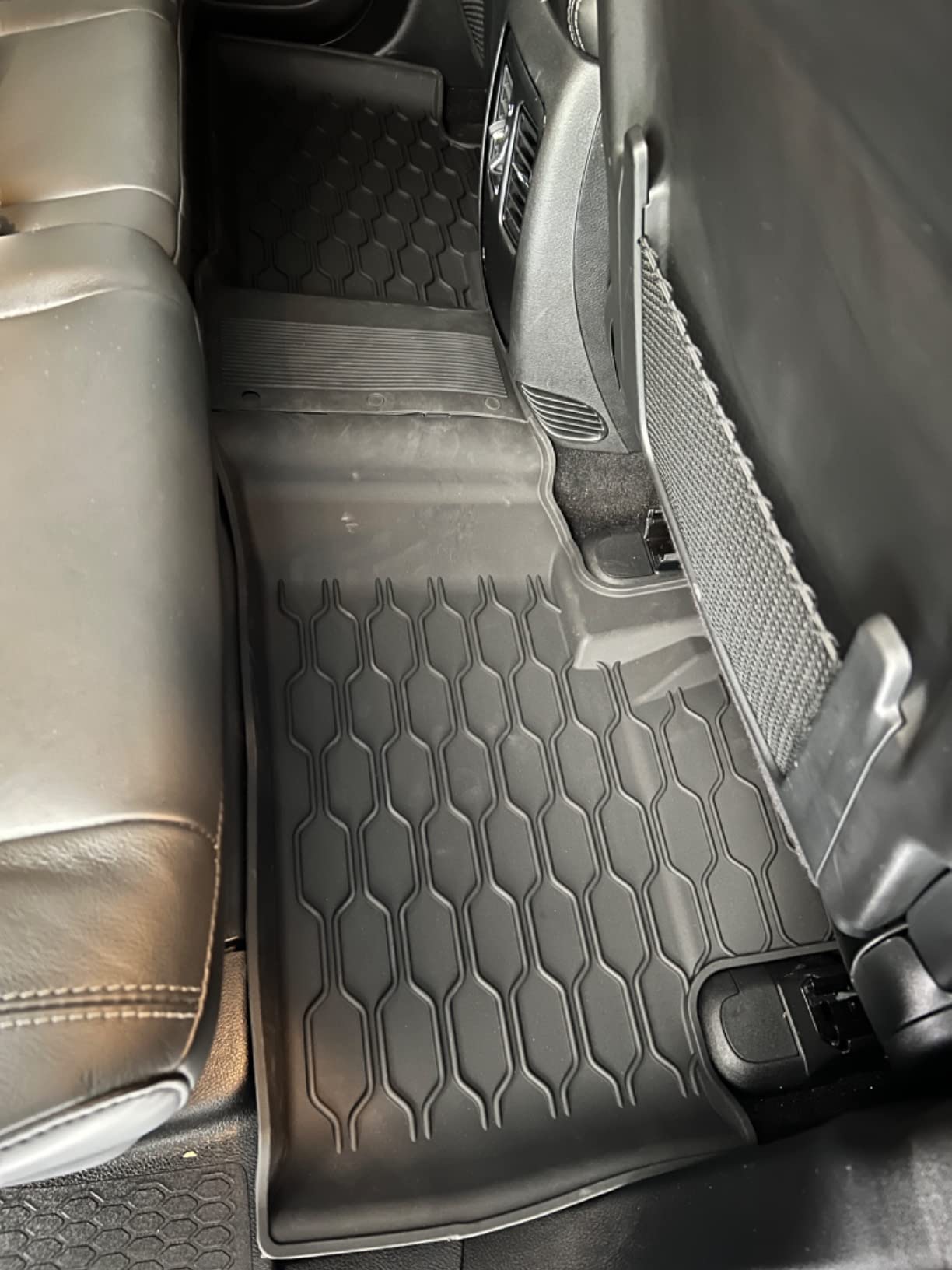 DODGE DURANGO All-Weather Black Deep Molded Front AND Rear Floor Liner - OEM Mopar Style customer photo 2