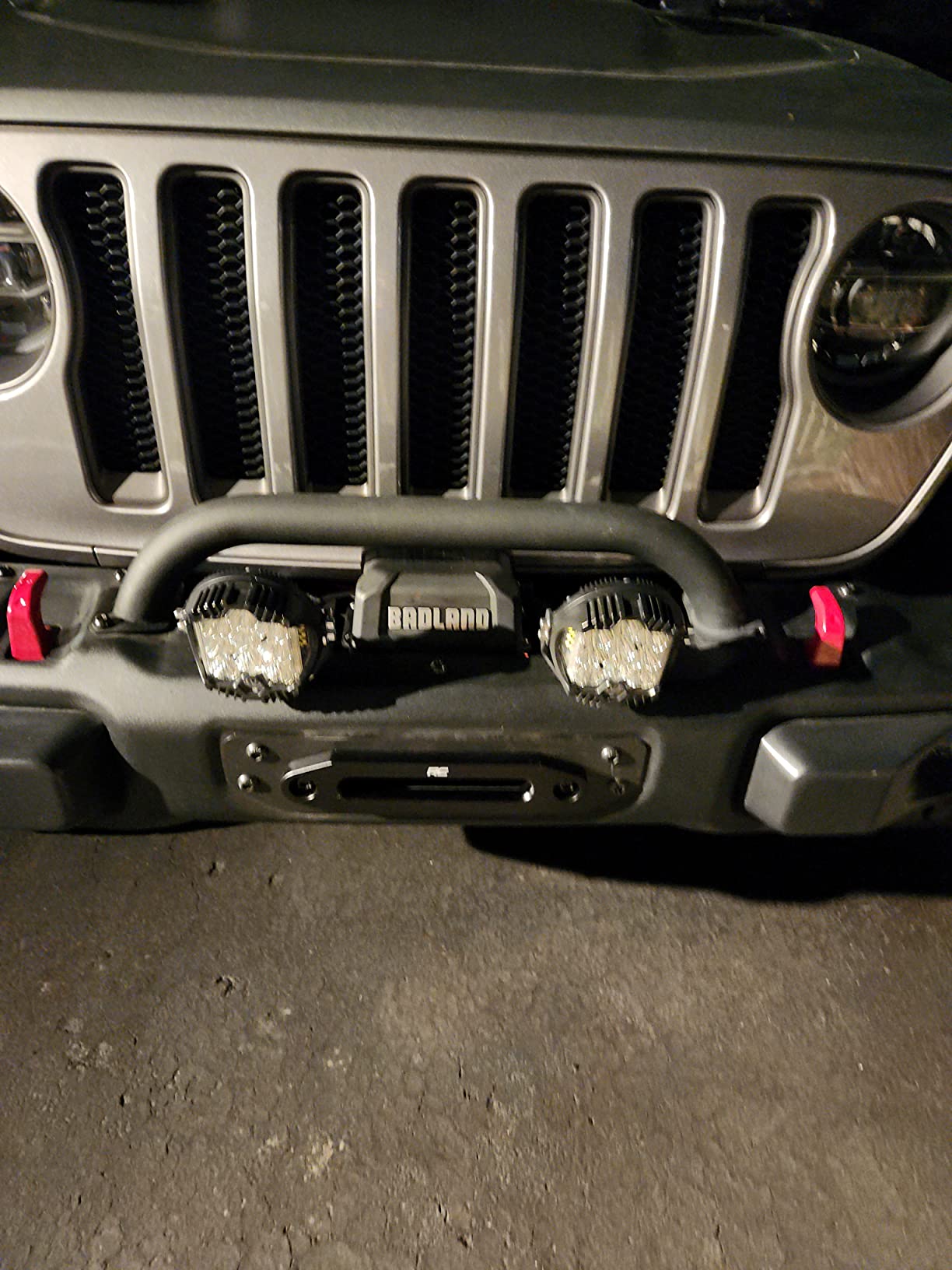 Rough Country Universal Hawse Winch Fairlead | Synthetic Rope - RS115, Black customer photo 1