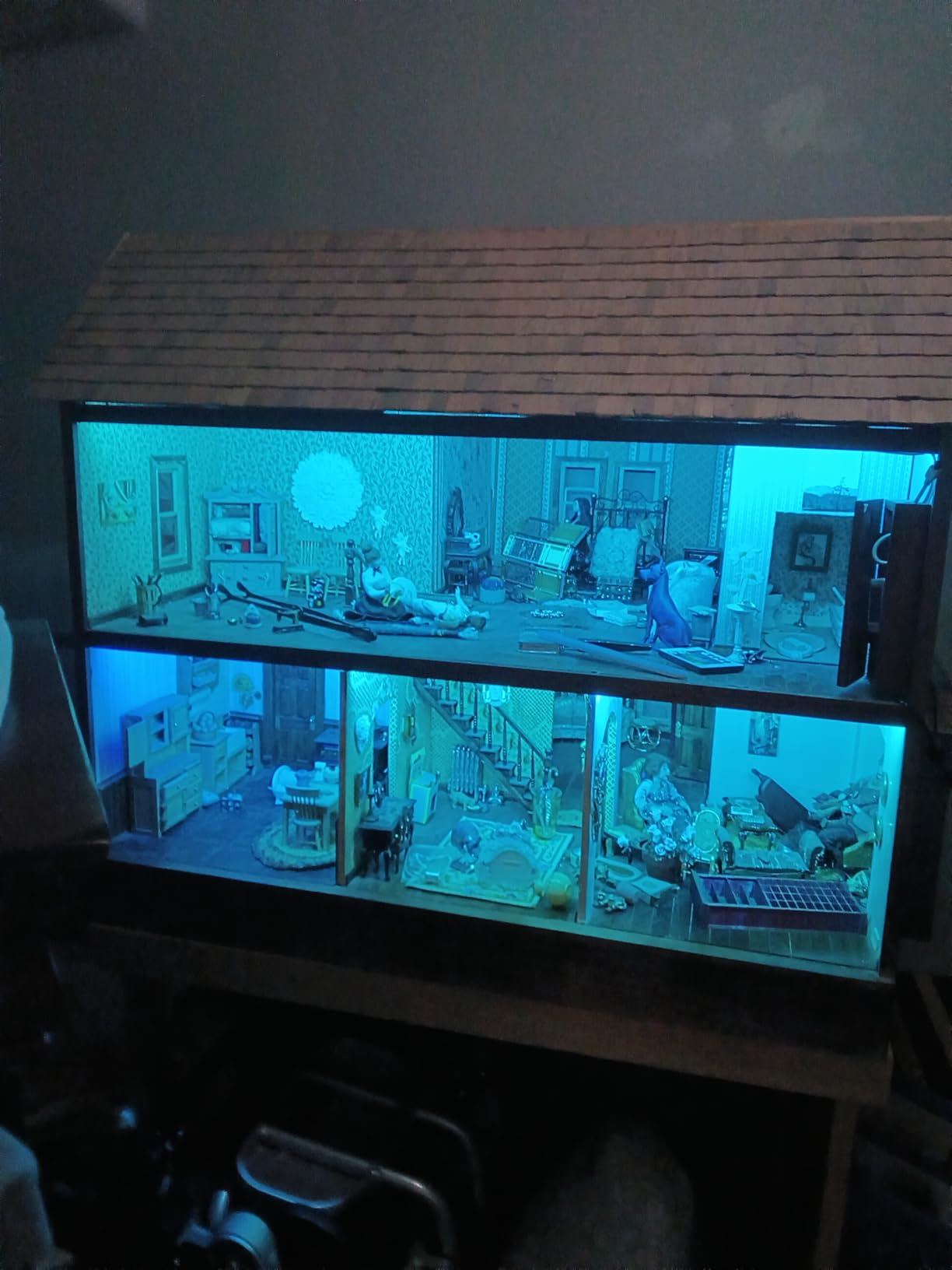 SUPERNIGHT RGB Light Strip Remote Controller, 2-in-1 4 Pin Dimming Dimmer with 2 Ports for LED Tape Light customer photo 1