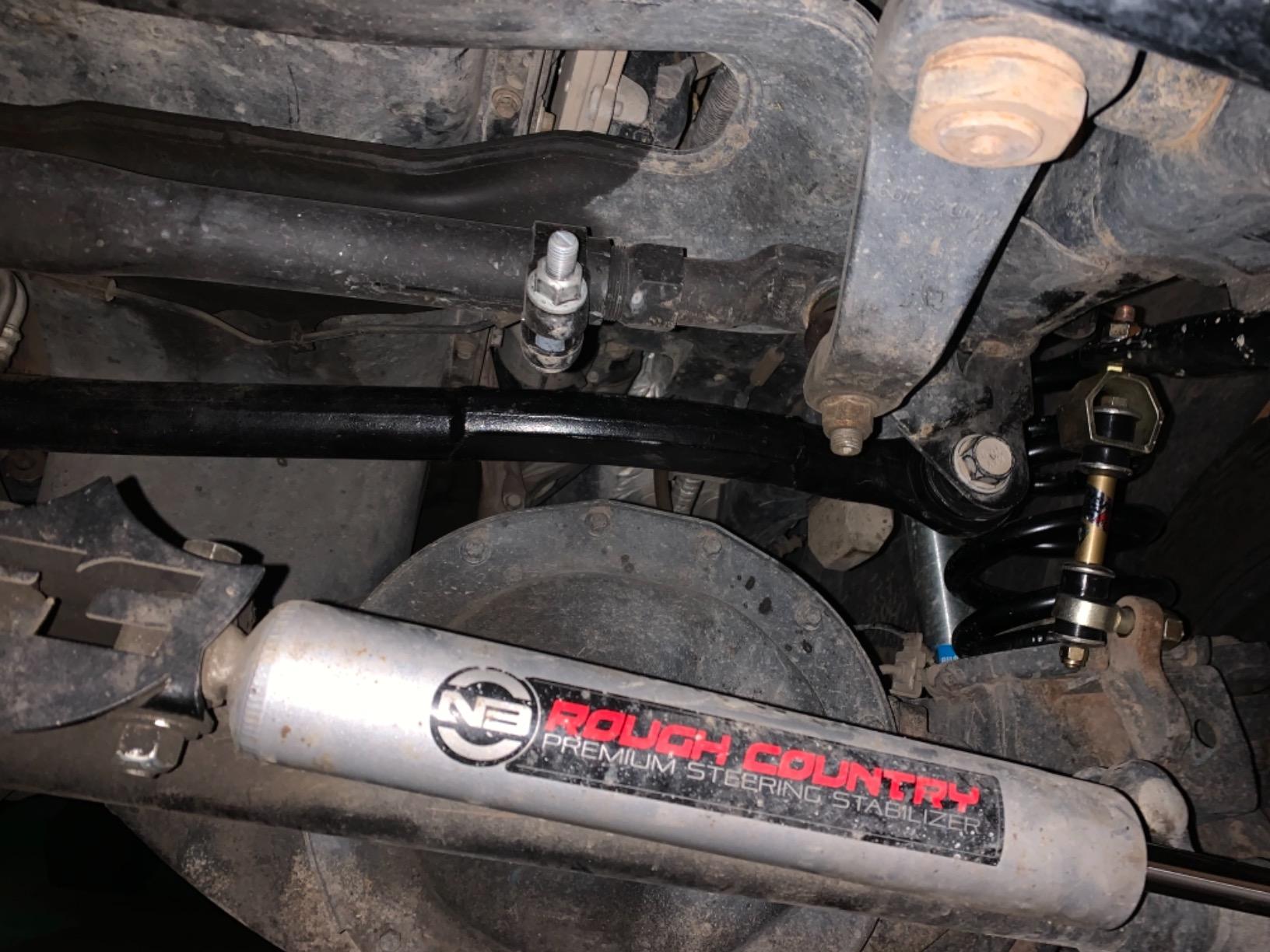 Rough Country Forged Front Adjustable Track Bar for 2014-2024 Ram 2500-31004 customer photo 2