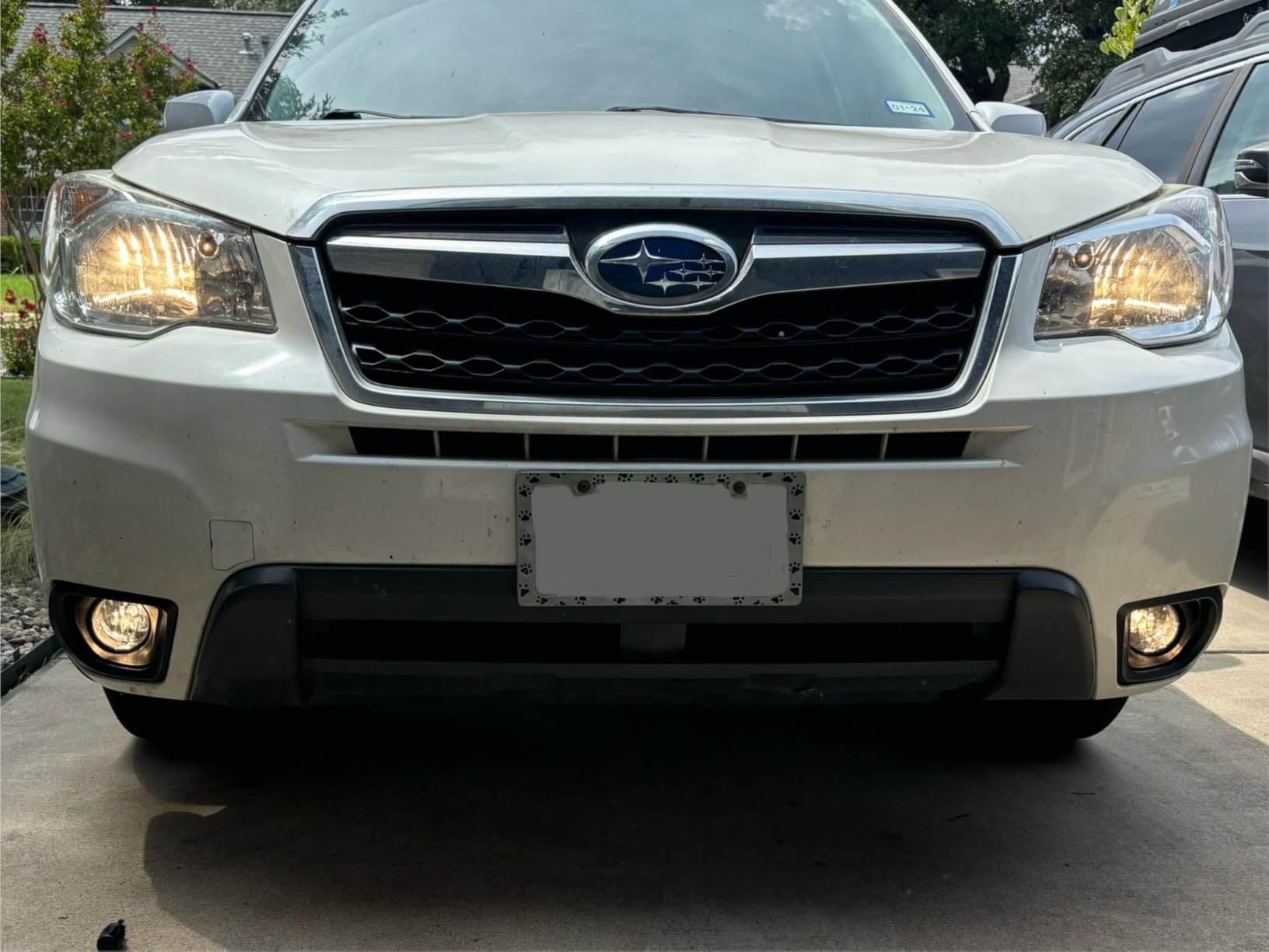 CPW Fog Lights Compatible with [2014 2015 2016 Subaru Forester] Clear Lens Bumper Driving Fog Lights Pair + Wiring + Switch Kit customer photo 2