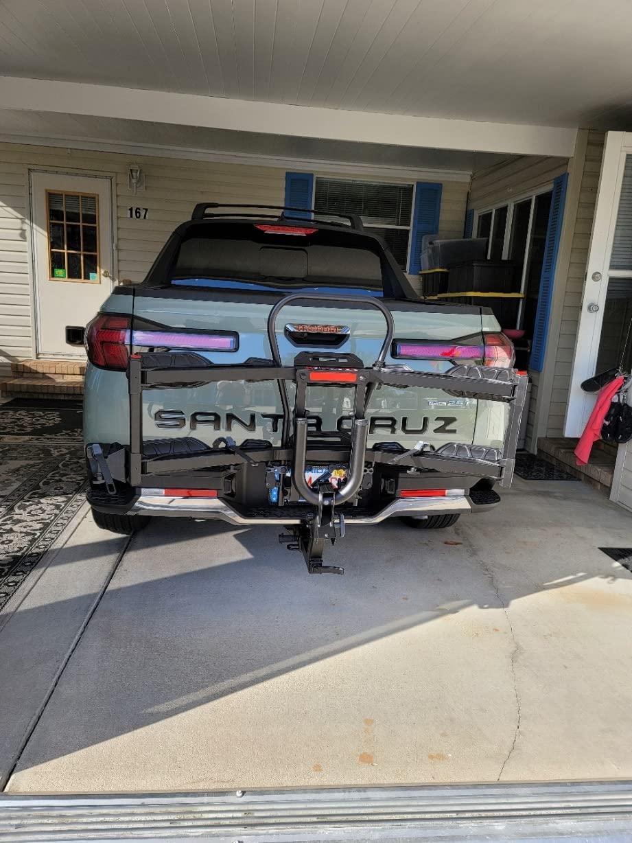 Hollywood Racks Destination 4 Hitch Bike Rack, Lightweight, Black - Platform Style Bike Rack for Car Carries up to 4 Bikes for Safe, Secure Transport customer photo 1