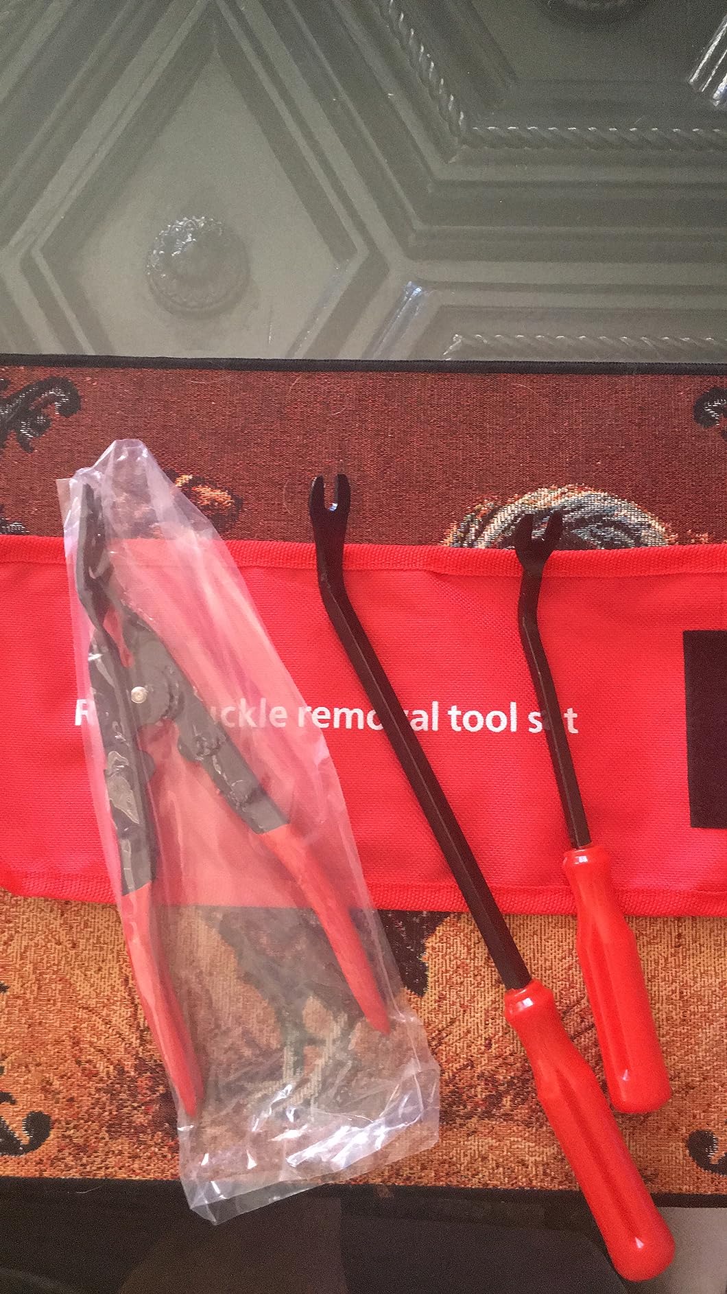 GOOACC 3 Pcs Clip Pliers Set & Fastener Remover - Auto Upholstery Combo Repair Kit with Storage Bag customer photo 2