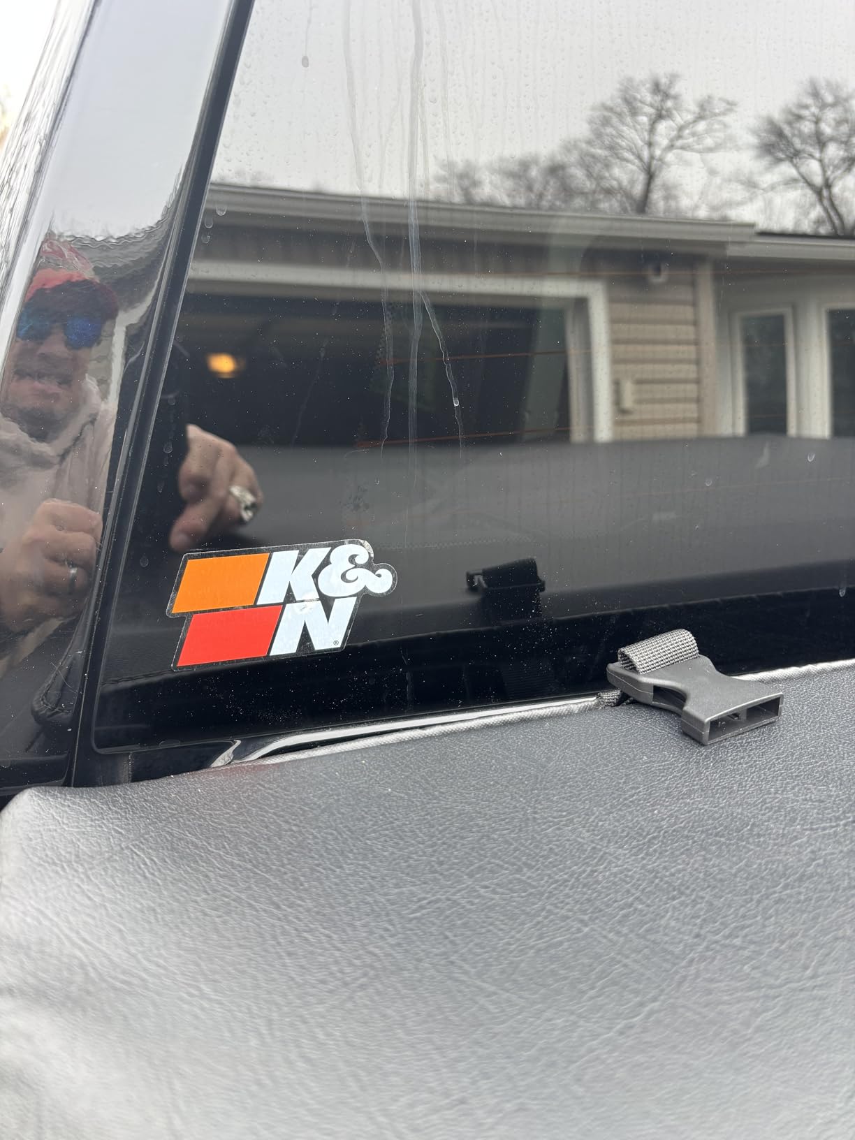 K&N High-Flow Original Lifetime Engine Air Filter: Increase Power: Premium, Washable: Compatible with 2019-2025 Cadillac/Chevy/GMC: Escalade, Silverado, Suburban, Tahoe, Sierra, Yukon, 33-5083 customer photo 2