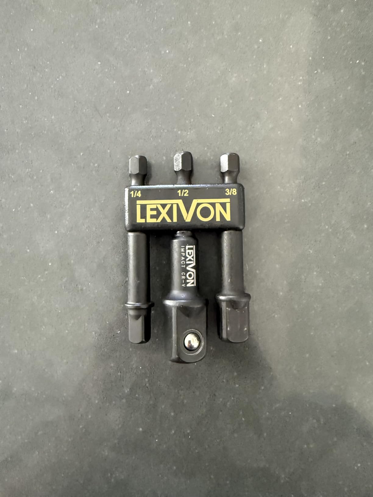 LEXIVON Impact Socket Set, 6 Total Lug Nut Size | Innovative Flip Socket Design Cover Most Commonly Inch & Metric Used Sizes | Cr-Mo Steel = Fully Impact Grade (LX-111) customer photo 2