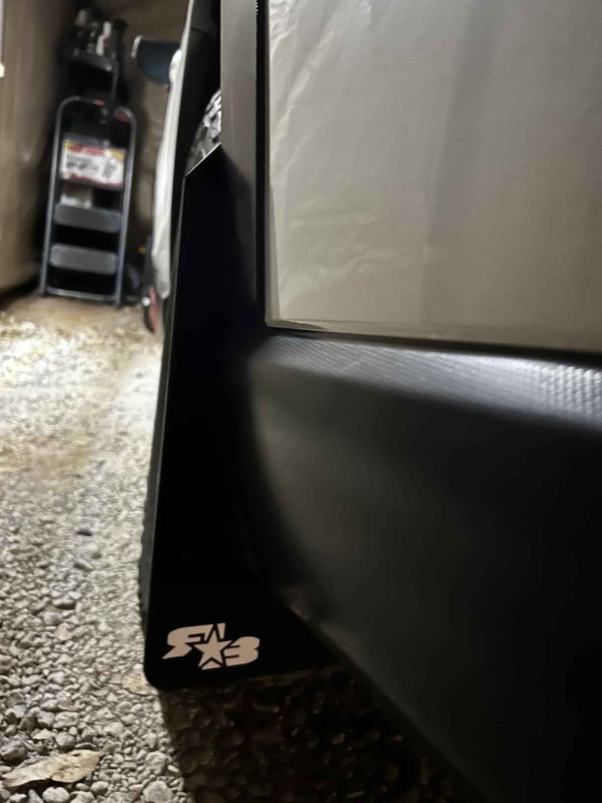 RokBlokz Rally Mud Flaps Compatible with 2019-2024 Subaru Forester - Multiple Colors Available - Custom Cut and Fit Mud Guards Includes Mounting Hardware (Black with Black Logo) customer photo 2
