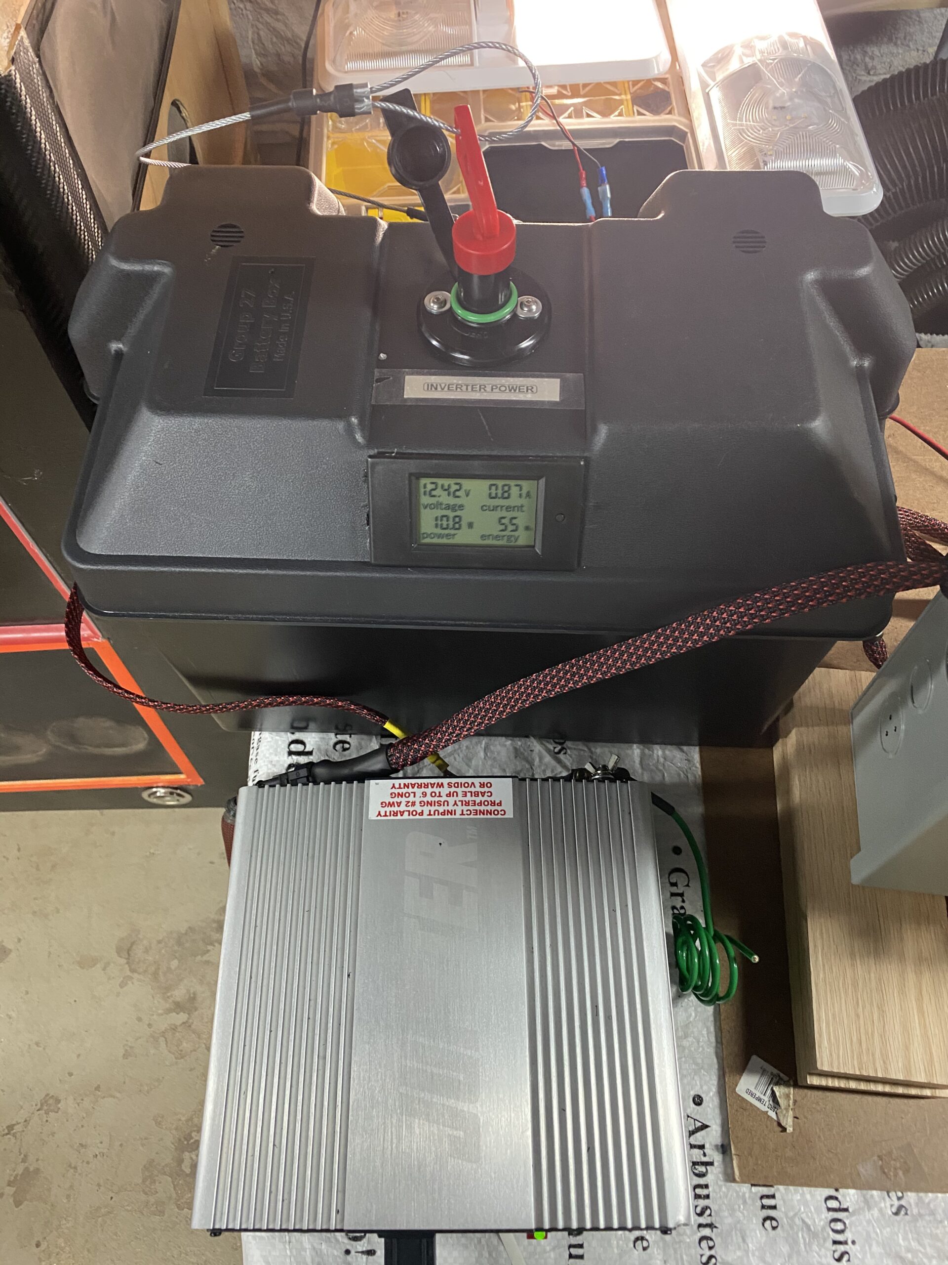 Battery Disconnect Switch with Keys, 12V-24V Battery Kill Switch for Marine Boat RV ATV Car Auto Truck Vehicle, Waterproof Battery Master Switch, 200/1000 Amps, On/Off customer photo 2