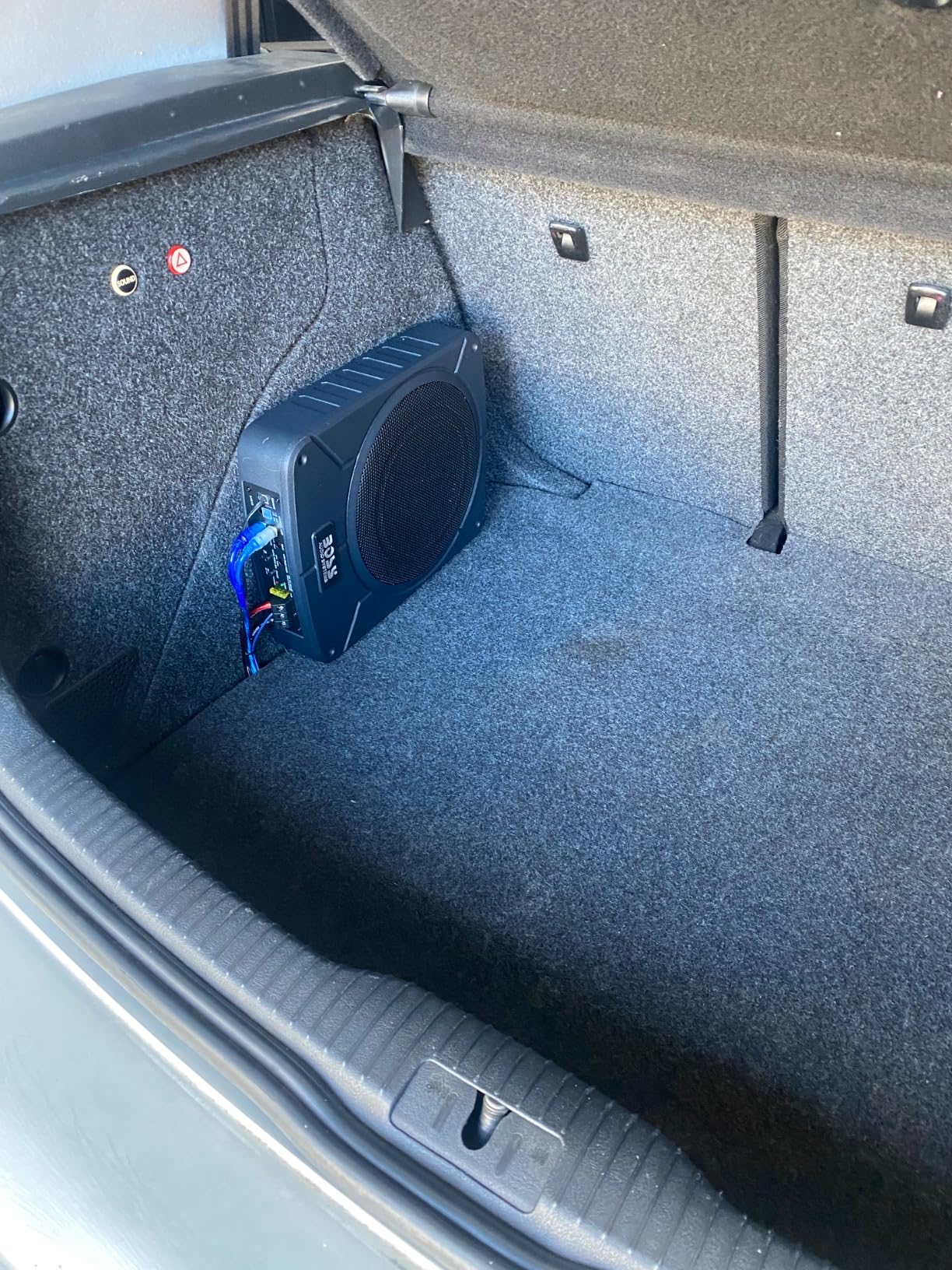 BOSS Audio Systems BAB10 Amplified Car Subwoofer - 1200 Watts Max Power, Low Profile, 10 Inch Subwoofer, Remote Subwoofer Control customer photo 2