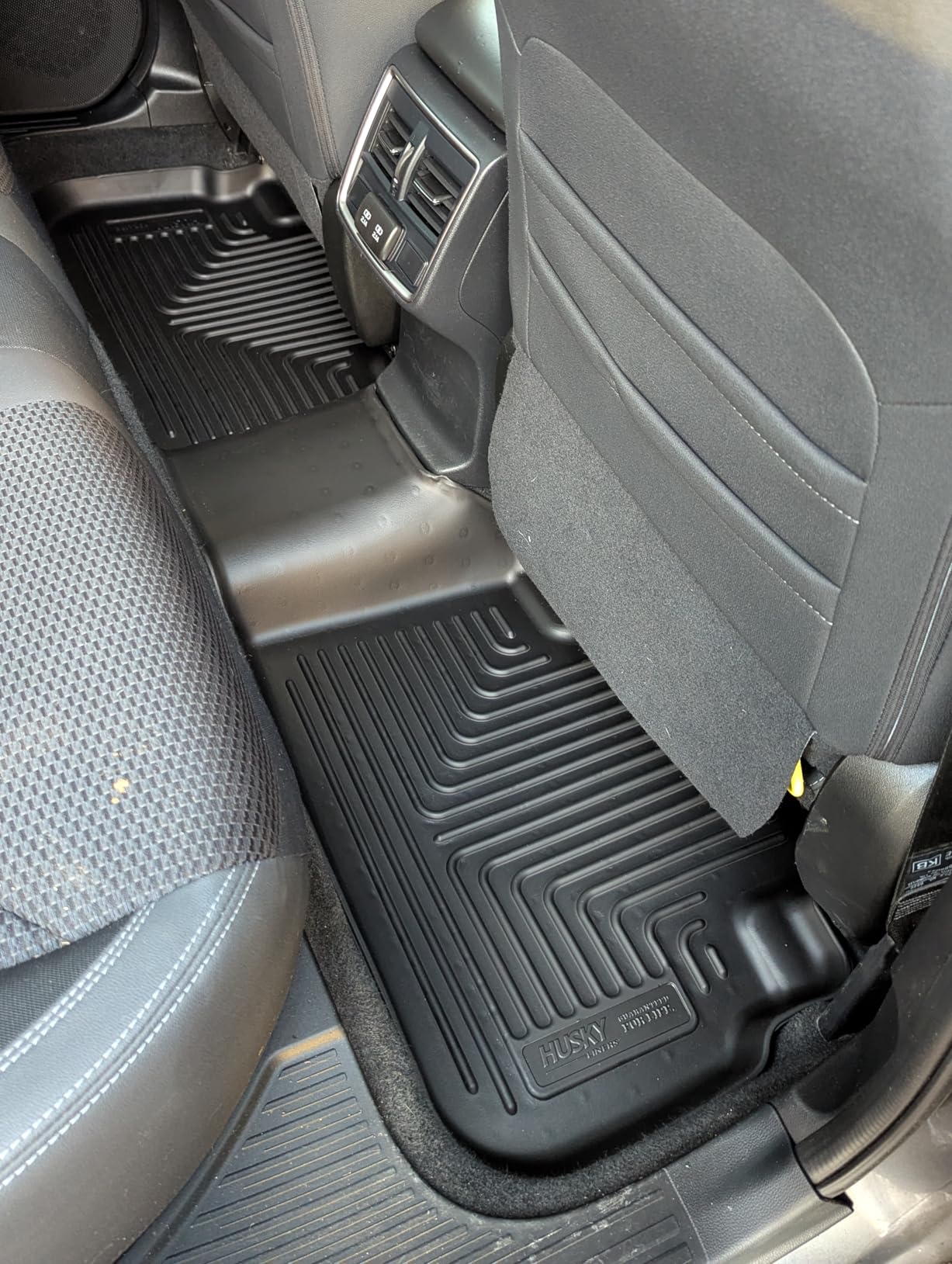 Husky Liners Weatherbeater Floor Mats | Fits 2019-2024 Subaru Forester | Front & 2nd Row, 3-pc Black - 95891 customer photo 1